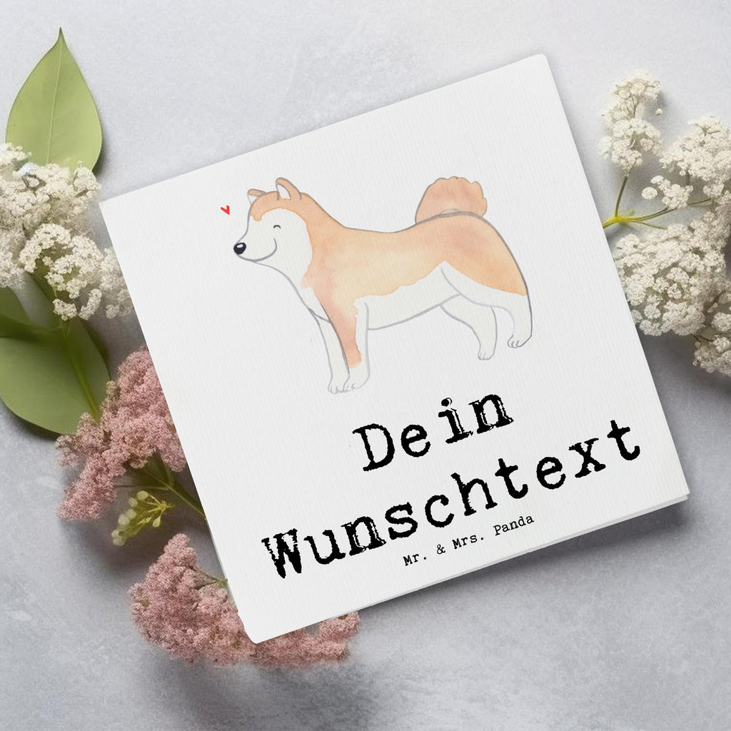 Personalisierte Deluxe Karte Akita Inu Lebensretter Personalisierte Grußkarte, Personalisiertere Klappkarte, Personalisierte Einladungskarte, Personalisierte Glückwunschkarte, Personalisierte Hochzeitskarte, Personalisierte Geburtstagskarte, Grußkarte mit Namen, Grußkarte selber drucken, Grußkarte selbst gestalten, Grußkarte mit persönlichen Nachrichten, Grußkarte als Geldgeschenk, Grußkarten personalisiert, Personalisierte Karte, Hund, Hunderasse, Rassehund, Hundebesitzer, Geschenk, Tierfreund, Schenken, Welpe