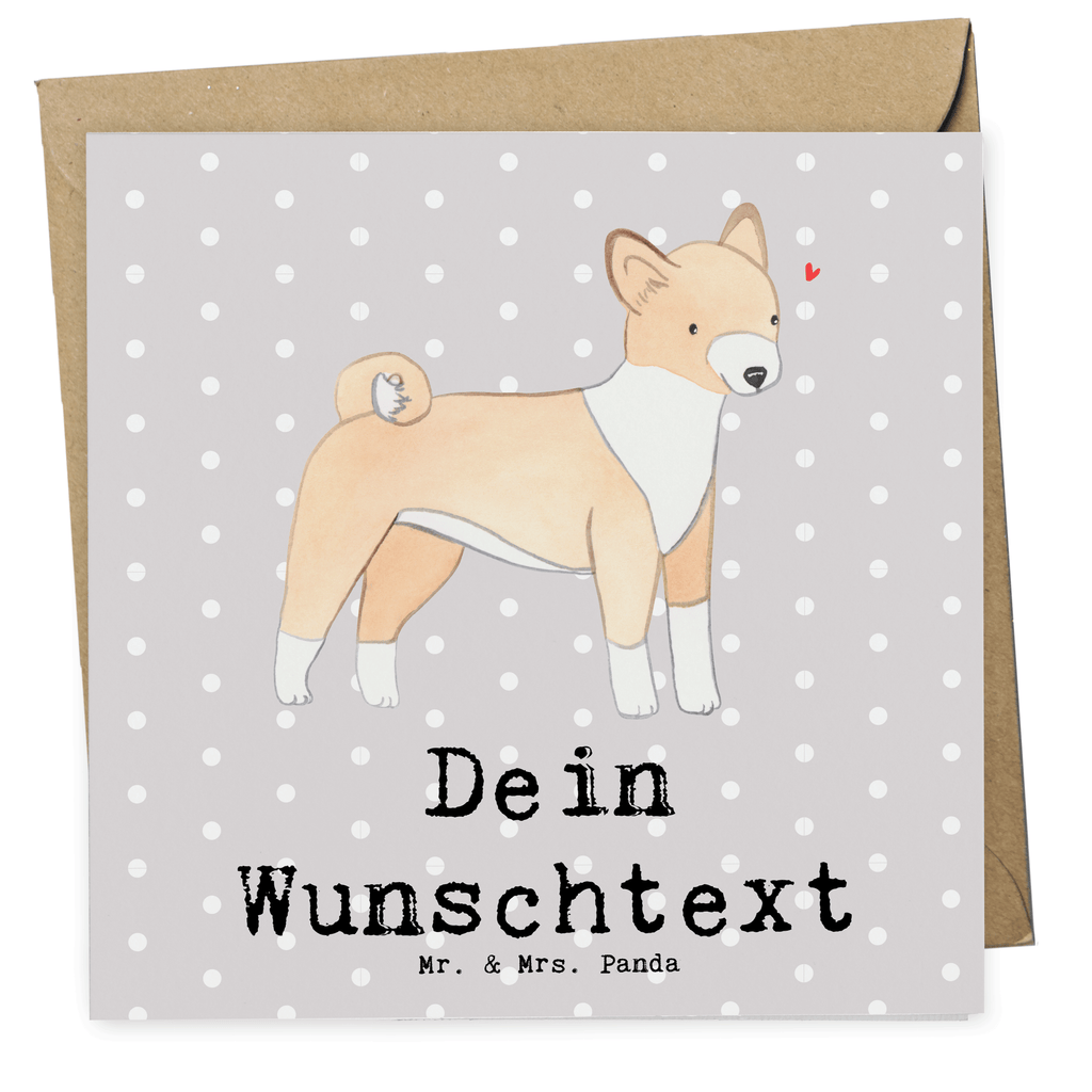 Personalisierte Deluxe Karte Basenji Lebensretter Personalisierte Grußkarte, Personalisiertere Klappkarte, Personalisierte Einladungskarte, Personalisierte Glückwunschkarte, Personalisierte Hochzeitskarte, Personalisierte Geburtstagskarte, Grußkarte mit Namen, Grußkarte selber drucken, Grußkarte selbst gestalten, Grußkarte mit persönlichen Nachrichten, Grußkarte als Geldgeschenk, Grußkarten personalisiert, Personalisierte Karte, Hund, Hunderasse, Rassehund, Hundebesitzer, Geschenk, Tierfreund, Schenken, Welpe, Kongo-Terrier, Basenji