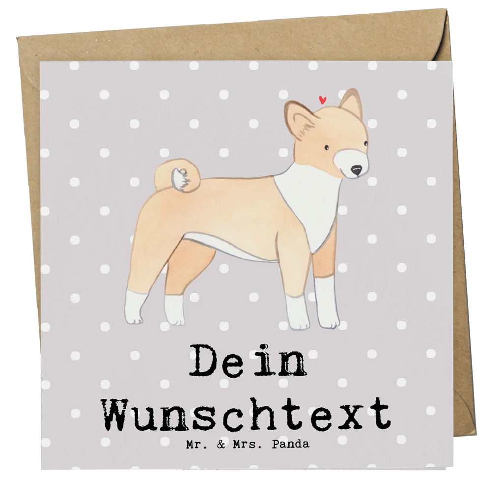 Personalisierte Deluxe Karte Basenji Lebensretter Personalisierte Grußkarte, Personalisiertere Klappkarte, Personalisierte Einladungskarte, Personalisierte Glückwunschkarte, Personalisierte Hochzeitskarte, Personalisierte Geburtstagskarte, Grußkarte mit Namen, Grußkarte selber drucken, Grußkarte selbst gestalten, Grußkarte mit persönlichen Nachrichten, Grußkarte als Geldgeschenk, Grußkarten personalisiert, Personalisierte Karte, Hund, Hunderasse, Rassehund, Hundebesitzer, Geschenk, Tierfreund, Schenken, Welpe, Kongo-Terrier, Basenji