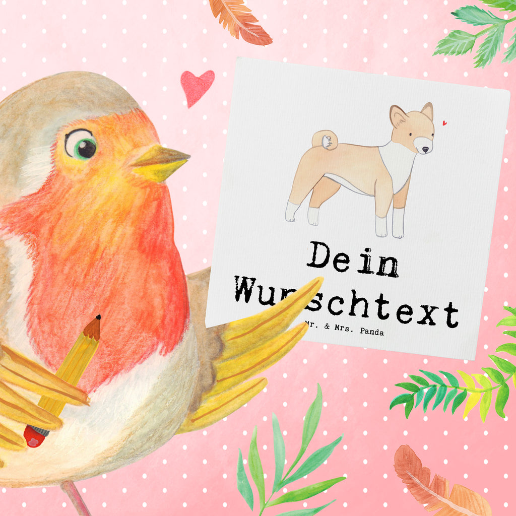 Personalisierte Deluxe Karte Basenji Lebensretter Personalisierte Grußkarte, Personalisiertere Klappkarte, Personalisierte Einladungskarte, Personalisierte Glückwunschkarte, Personalisierte Hochzeitskarte, Personalisierte Geburtstagskarte, Grußkarte mit Namen, Grußkarte selber drucken, Grußkarte selbst gestalten, Grußkarte mit persönlichen Nachrichten, Grußkarte als Geldgeschenk, Grußkarten personalisiert, Personalisierte Karte, Hund, Hunderasse, Rassehund, Hundebesitzer, Geschenk, Tierfreund, Schenken, Welpe, Kongo-Terrier, Basenji