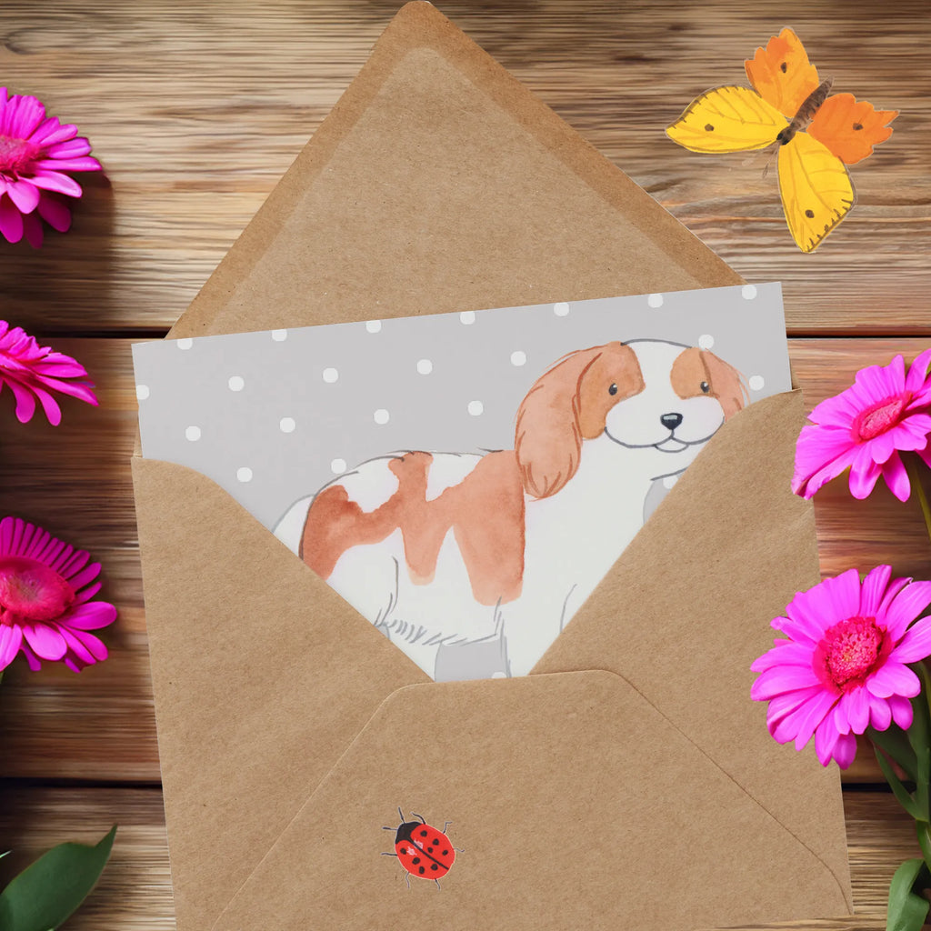 Personalisierte Deluxe Karte Cavalier King Charles Spaniel Lebensretter Personalisierte Grußkarte, Personalisiertere Klappkarte, Personalisierte Einladungskarte, Personalisierte Glückwunschkarte, Personalisierte Hochzeitskarte, Personalisierte Geburtstagskarte, Grußkarte mit Namen, Grußkarte selber drucken, Grußkarte selbst gestalten, Grußkarte mit persönlichen Nachrichten, Grußkarte als Geldgeschenk, Grußkarten personalisiert, Personalisierte Karte, Hund, Hunderasse, Rassehund, Hundebesitzer, Geschenk, Tierfreund, Schenken, Welpe, Cavalier King Charles Spaniel