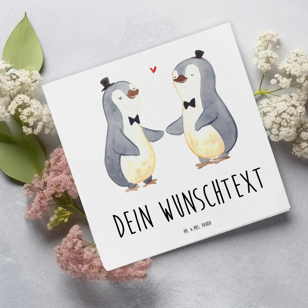 Personalisierte Deluxe Karte Pinguine Gay Pride Personalisierte Grußkarte, Personalisiertere Klappkarte, Personalisierte Einladungskarte, Personalisierte Glückwunschkarte, Personalisierte Hochzeitskarte, Personalisierte Geburtstagskarte, Grußkarte mit Namen, Grußkarte selber drucken, Grußkarte selbst gestalten, Grußkarte mit persönlichen Nachrichten, Grußkarte als Geldgeschenk, Grußkarten personalisiert, Personalisierte Karte, Hochzeit, Hochzeitsgeschenk, Ehe, Hochzeitsfeier, Trauung, Trauungsgeschenk, Hochzeitskarte, Verlobungsfeier, Verlobungsgeschenk, Hochzeitsgeschenkideen, Hochzeitsgeschenke für Brautpaar