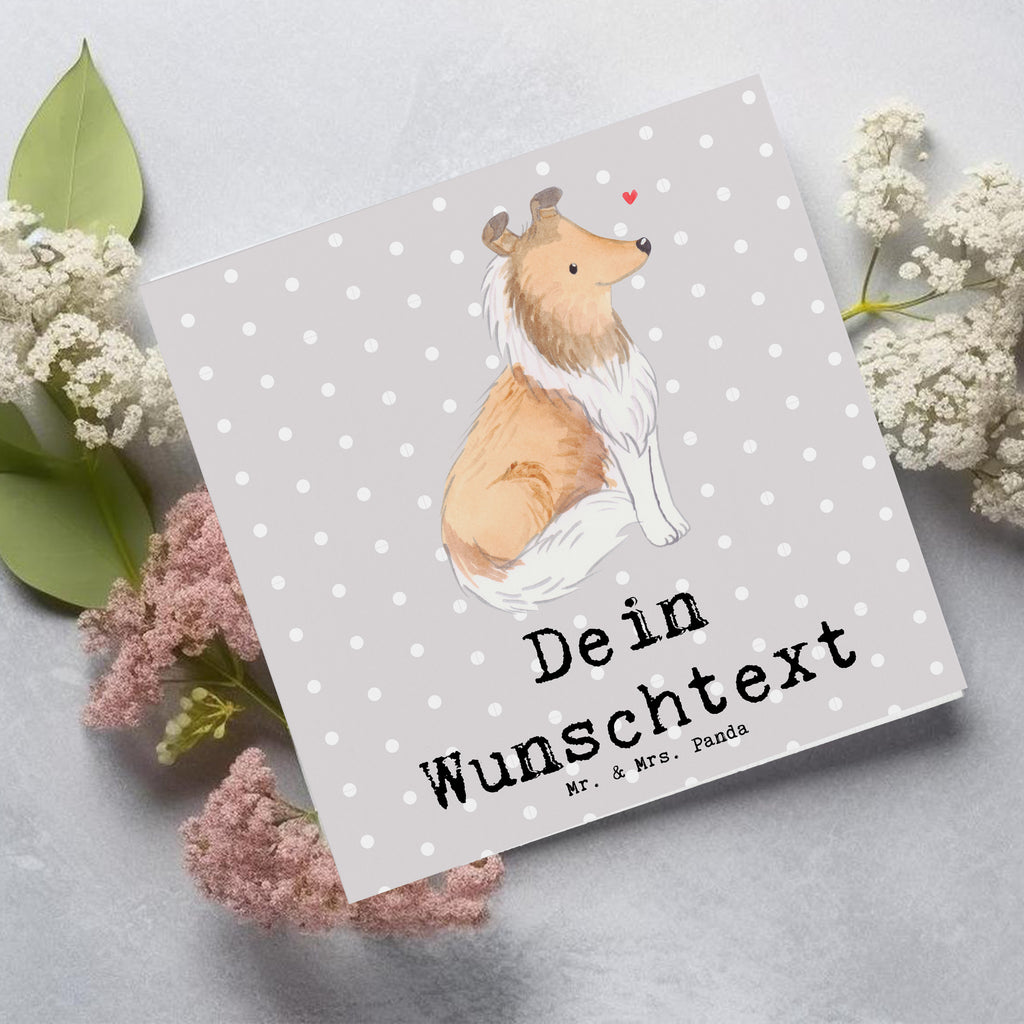 Personalisierte Deluxe Karte Langhaar Collie Lebensretter Personalisierte Grußkarte, Personalisiertere Klappkarte, Personalisierte Einladungskarte, Personalisierte Glückwunschkarte, Personalisierte Hochzeitskarte, Personalisierte Geburtstagskarte, Grußkarte mit Namen, Grußkarte selber drucken, Grußkarte selbst gestalten, Grußkarte mit persönlichen Nachrichten, Grußkarte als Geldgeschenk, Grußkarten personalisiert, Personalisierte Karte, Hund, Hunderasse, Rassehund, Hundebesitzer, Geschenk, Tierfreund, Schenken, Welpe, Langhaar Collie, britischer Hütehund