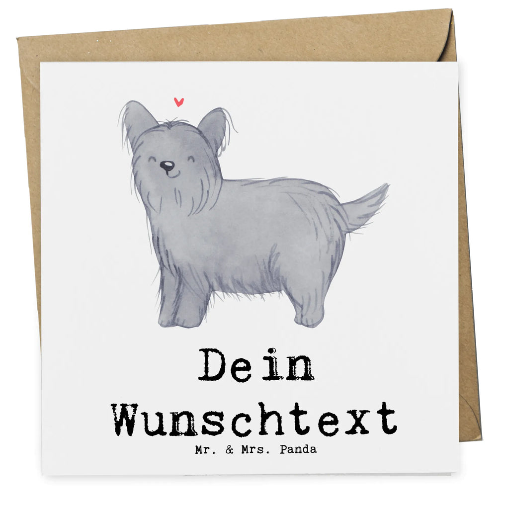 Personalisierte Deluxe Karte Skye Terrier Lebensretter Personalisierte Grußkarte, Personalisiertere Klappkarte, Personalisierte Einladungskarte, Personalisierte Glückwunschkarte, Personalisierte Hochzeitskarte, Personalisierte Geburtstagskarte, Grußkarte mit Namen, Grußkarte selber drucken, Grußkarte selbst gestalten, Grußkarte mit persönlichen Nachrichten, Grußkarte als Geldgeschenk, Grußkarten personalisiert, Personalisierte Karte, Hund, Hunderasse, Rassehund, Hundebesitzer, Geschenk, Tierfreund, Schenken, Welpe, Skye Terrier, Terrier