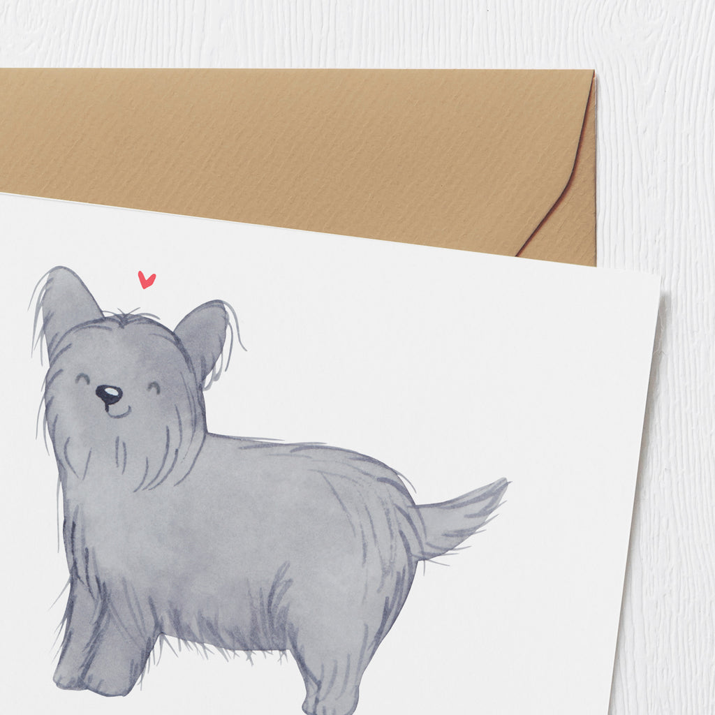 Personalisierte Deluxe Karte Skye Terrier Lebensretter Personalisierte Grußkarte, Personalisiertere Klappkarte, Personalisierte Einladungskarte, Personalisierte Glückwunschkarte, Personalisierte Hochzeitskarte, Personalisierte Geburtstagskarte, Grußkarte mit Namen, Grußkarte selber drucken, Grußkarte selbst gestalten, Grußkarte mit persönlichen Nachrichten, Grußkarte als Geldgeschenk, Grußkarten personalisiert, Personalisierte Karte, Hund, Hunderasse, Rassehund, Hundebesitzer, Geschenk, Tierfreund, Schenken, Welpe, Skye Terrier, Terrier