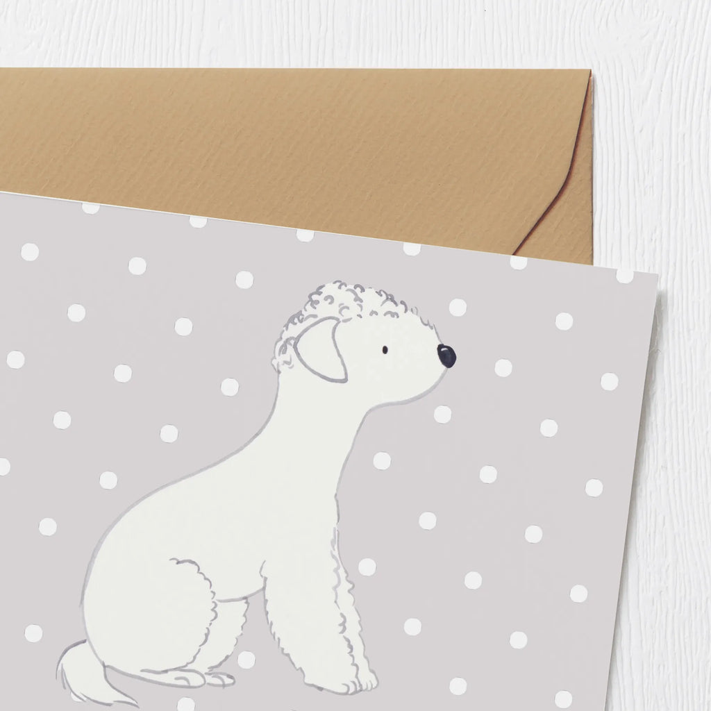 Personalisierte Deluxe Karte Bedlington Terrier Lebensretter Personalisierte Grußkarte, Personalisiertere Klappkarte, Personalisierte Einladungskarte, Personalisierte Glückwunschkarte, Personalisierte Hochzeitskarte, Personalisierte Geburtstagskarte, Grußkarte mit Namen, Grußkarte selber drucken, Grußkarte selbst gestalten, Grußkarte mit persönlichen Nachrichten, Grußkarte als Geldgeschenk, Grußkarten personalisiert, Personalisierte Karte, Hund, Hunderasse, Rassehund, Hundebesitzer, Geschenk, Tierfreund, Schenken, Welpe, Bedlington Terrier, Terrier