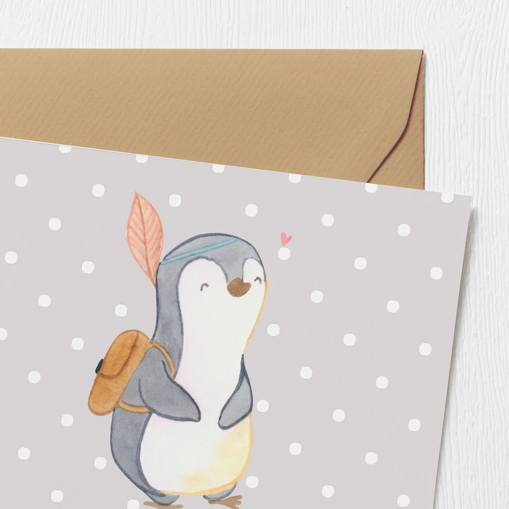 Personalisierte Deluxe Karte Pinguin Ausflug Personalisierte Grußkarte, Personalisiertere Klappkarte, Personalisierte Einladungskarte, Personalisierte Glückwunschkarte, Personalisierte Hochzeitskarte, Personalisierte Geburtstagskarte, Grußkarte mit Namen, Grußkarte selber drucken, Grußkarte selbst gestalten, Grußkarte mit persönlichen Nachrichten, Grußkarte als Geldgeschenk, Grußkarten personalisiert, Personalisierte Karte, Geschenk, Sport, Sportart, Hobby, Schenken, Danke, Dankeschön, Auszeichnung, Gewinn, Sportler, Ausflüge machen, reisen, Ausflug, Ausflugsziele