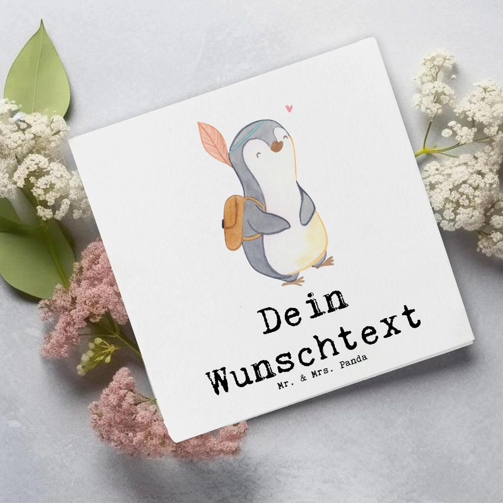 Personalisierte Deluxe Karte Pinguin Ausflug Personalisierte Grußkarte, Personalisiertere Klappkarte, Personalisierte Einladungskarte, Personalisierte Glückwunschkarte, Personalisierte Hochzeitskarte, Personalisierte Geburtstagskarte, Grußkarte mit Namen, Grußkarte selber drucken, Grußkarte selbst gestalten, Grußkarte mit persönlichen Nachrichten, Grußkarte als Geldgeschenk, Grußkarten personalisiert, Personalisierte Karte, Geschenk, Sport, Sportart, Hobby, Schenken, Danke, Dankeschön, Auszeichnung, Gewinn, Sportler, Ausflüge machen, reisen, Ausflug, Ausflugsziele