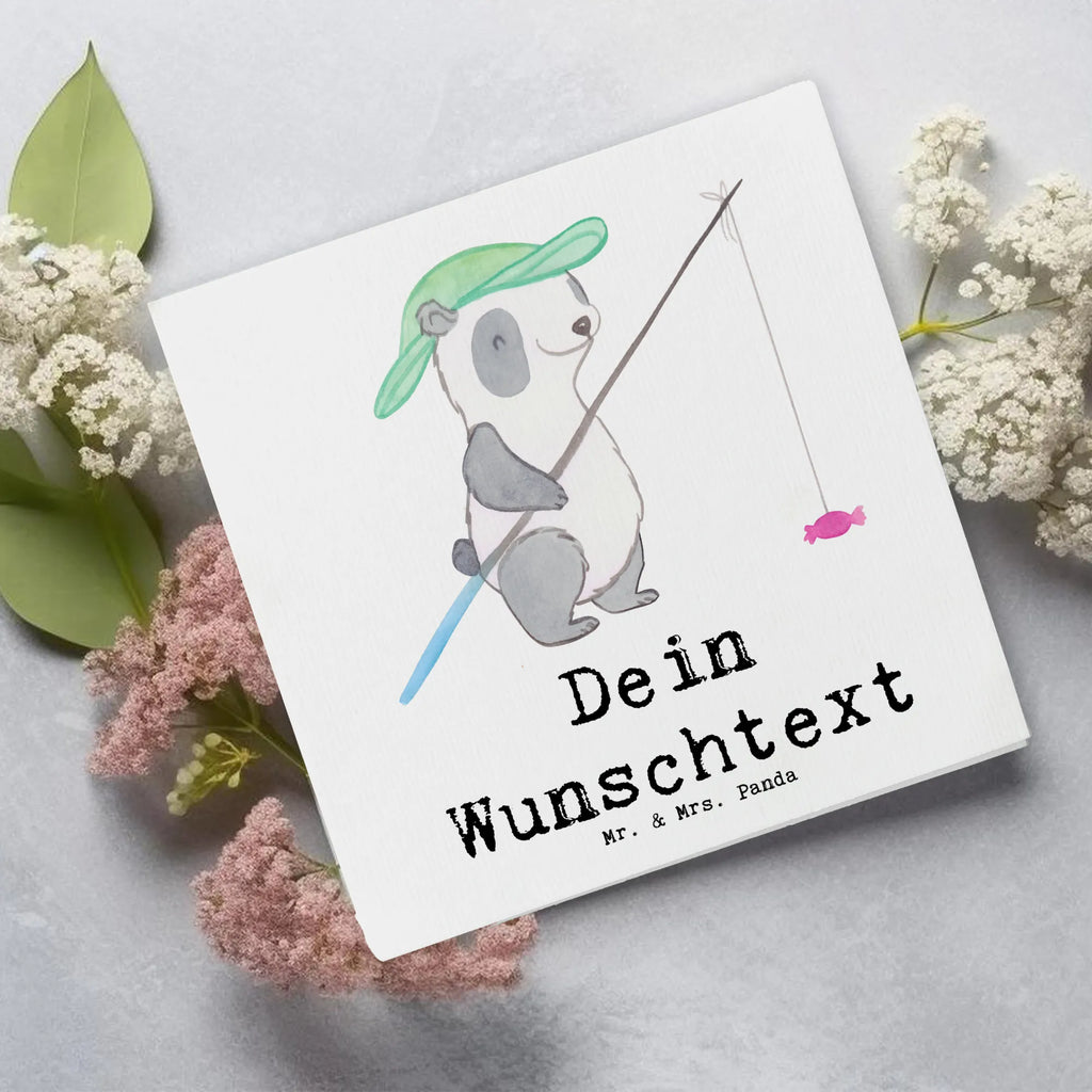 Personalisierte Deluxe Karte Panda Angeln Personalisierte Grußkarte, Personalisiertere Klappkarte, Personalisierte Einladungskarte, Personalisierte Glückwunschkarte, Personalisierte Hochzeitskarte, Personalisierte Geburtstagskarte, Grußkarte mit Namen, Grußkarte selber drucken, Grußkarte selbst gestalten, Grußkarte mit persönlichen Nachrichten, Grußkarte als Geldgeschenk, Grußkarten personalisiert, Personalisierte Karte, Geschenk, Sport, Sportart, Hobby, Schenken, Danke, Dankeschön, Auszeichnung, Gewinn, Sportler, angeln, Angelsport, Angelverein, Angler, angeln gehen, Hobbyangler