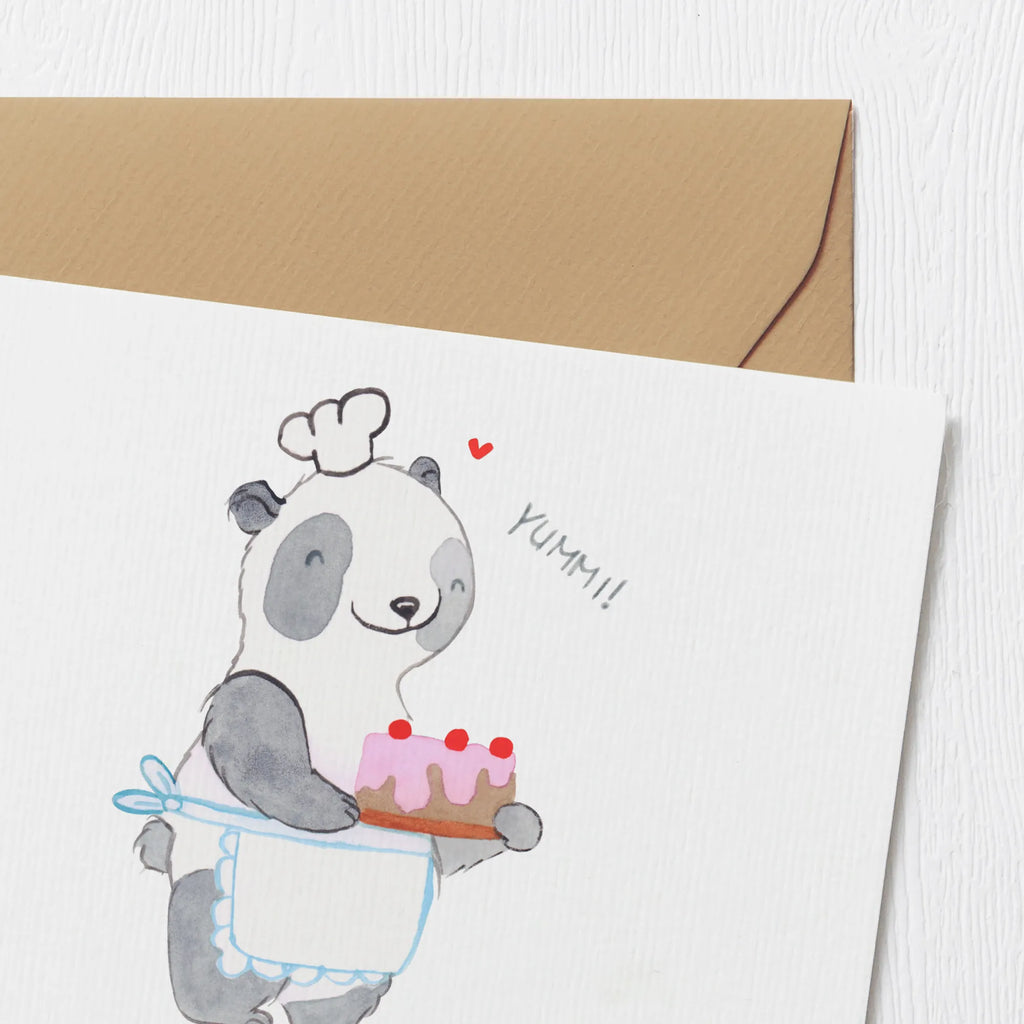 Personalisierte Deluxe Karte Panda Backen Personalisierte Grußkarte, Personalisiertere Klappkarte, Personalisierte Einladungskarte, Personalisierte Glückwunschkarte, Personalisierte Hochzeitskarte, Personalisierte Geburtstagskarte, Grußkarte mit Namen, Grußkarte selber drucken, Grußkarte selbst gestalten, Grußkarte mit persönlichen Nachrichten, Grußkarte als Geldgeschenk, Grußkarten personalisiert, Personalisierte Karte, Geschenk, Sport, Sportart, Hobby, Schenken, Danke, Dankeschön, Auszeichnung, Gewinn, Sportler, backen, Hobbybäcker, Kuchen backen