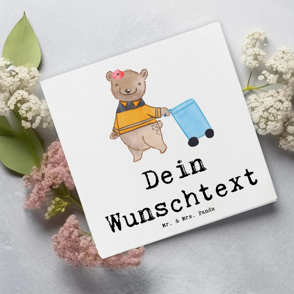 Personalisierte Deluxe Karte Fachkraft - Kreislauf- und Abfallwirtschaft Herz Personalisierte Grußkarte, Personalisiertere Klappkarte, Personalisierte Einladungskarte, Personalisierte Glückwunschkarte, Personalisierte Hochzeitskarte, Personalisierte Geburtstagskarte, Grußkarte mit Namen, Grußkarte selber drucken, Grußkarte selbst gestalten, Grußkarte mit persönlichen Nachrichten, Grußkarte als Geldgeschenk, Grußkarten personalisiert, Personalisierte Karte, Beruf, Ausbildung, Jubiläum, Abschied, Rente, Kollege, Kollegin, Geschenk, Schenken, Arbeitskollege, Mitarbeiter, Firma, Danke, Dankeschön, Müllwerker, Fachkraft Kreislauf- und Abfallwirtschaft, Müllentsorger, Kehrichtmann, Müllmann, Müllfahrer