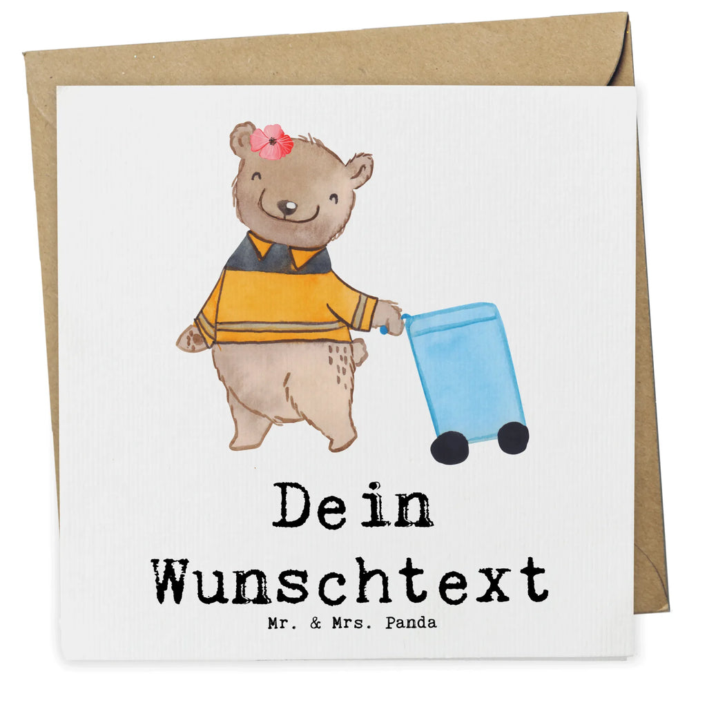 Personalisierte Deluxe Karte Müllwerkerin Herz Personalisierte Grußkarte, Personalisiertere Klappkarte, Personalisierte Einladungskarte, Personalisierte Glückwunschkarte, Personalisierte Hochzeitskarte, Personalisierte Geburtstagskarte, Grußkarte mit Namen, Grußkarte selber drucken, Grußkarte selbst gestalten, Grußkarte mit persönlichen Nachrichten, Grußkarte als Geldgeschenk, Grußkarten personalisiert, Personalisierte Karte, Beruf, Ausbildung, Jubiläum, Abschied, Rente, Kollege, Kollegin, Geschenk, Schenken, Arbeitskollege, Mitarbeiter, Firma, Danke, Dankeschön, Müllwerkerin, Fachkraft Kreislauf- und Abfallwirtschaft, Müllentsorgerin, Kehrichtfrau, Müllfrau, Müllfahreriin