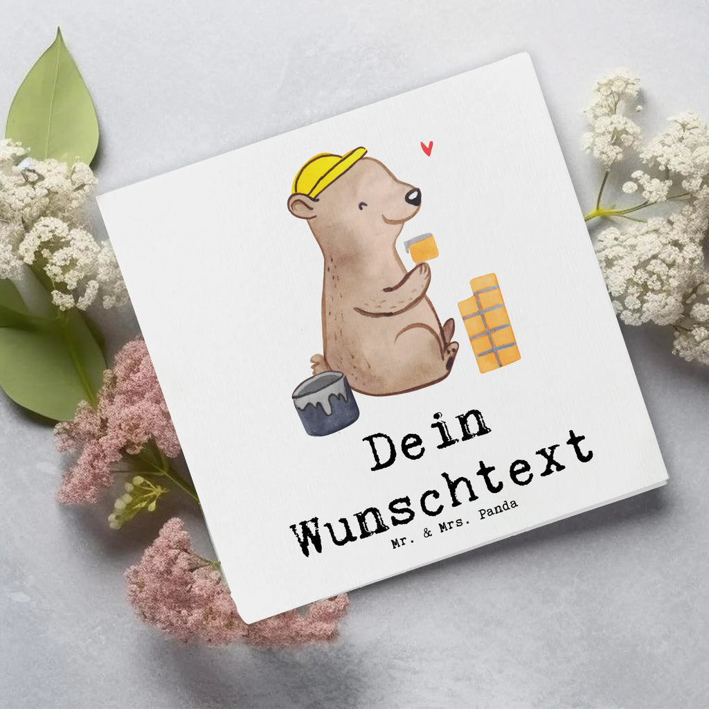 Personalisierte Deluxe Karte Maurer Herz Personalisierte Grußkarte, Personalisiertere Klappkarte, Personalisierte Einladungskarte, Personalisierte Glückwunschkarte, Personalisierte Hochzeitskarte, Personalisierte Geburtstagskarte, Grußkarte mit Namen, Grußkarte selber drucken, Grußkarte selbst gestalten, Grußkarte mit persönlichen Nachrichten, Grußkarte als Geldgeschenk, Grußkarten personalisiert, Personalisierte Karte, Beruf, Ausbildung, Jubiläum, Abschied, Rente, Kollege, Kollegin, Geschenk, Schenken, Arbeitskollege, Mitarbeiter, Firma, Danke, Dankeschön, Maurer, Maurermeister, Gesellenprüfung, Handwerker, Maurerbetrieb