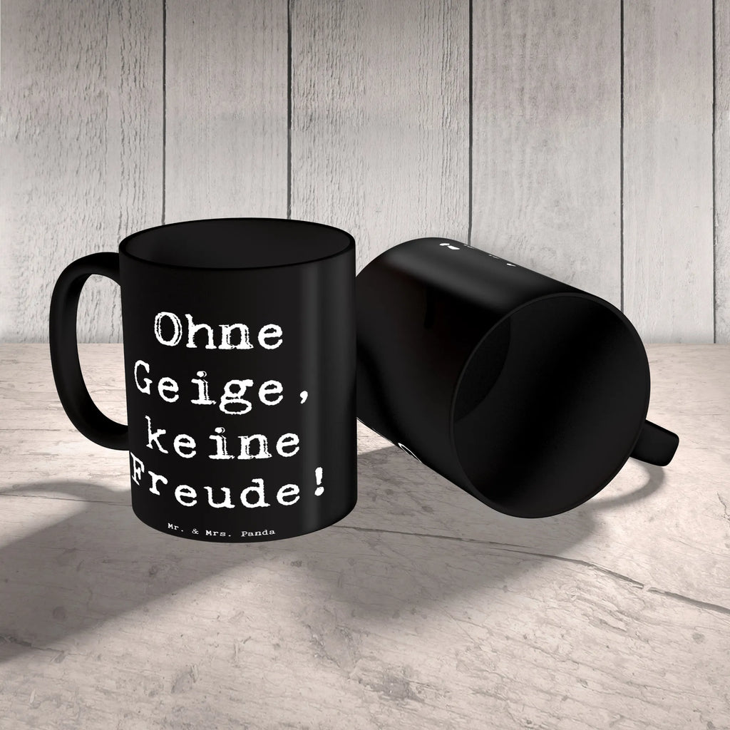 Tasse Spruch Geige Freude Tasse, Kaffeetasse, Teetasse, Becher, Kaffeebecher, Teebecher, Keramiktasse, Porzellantasse, Büro Tasse, Geschenk Tasse, Tasse Sprüche, Tasse Motive, Kaffeetassen, Tasse bedrucken, Designer Tasse, Cappuccino Tassen, Schöne Teetassen, Instrumente, Geschenke Musiker, Musikliebhaber