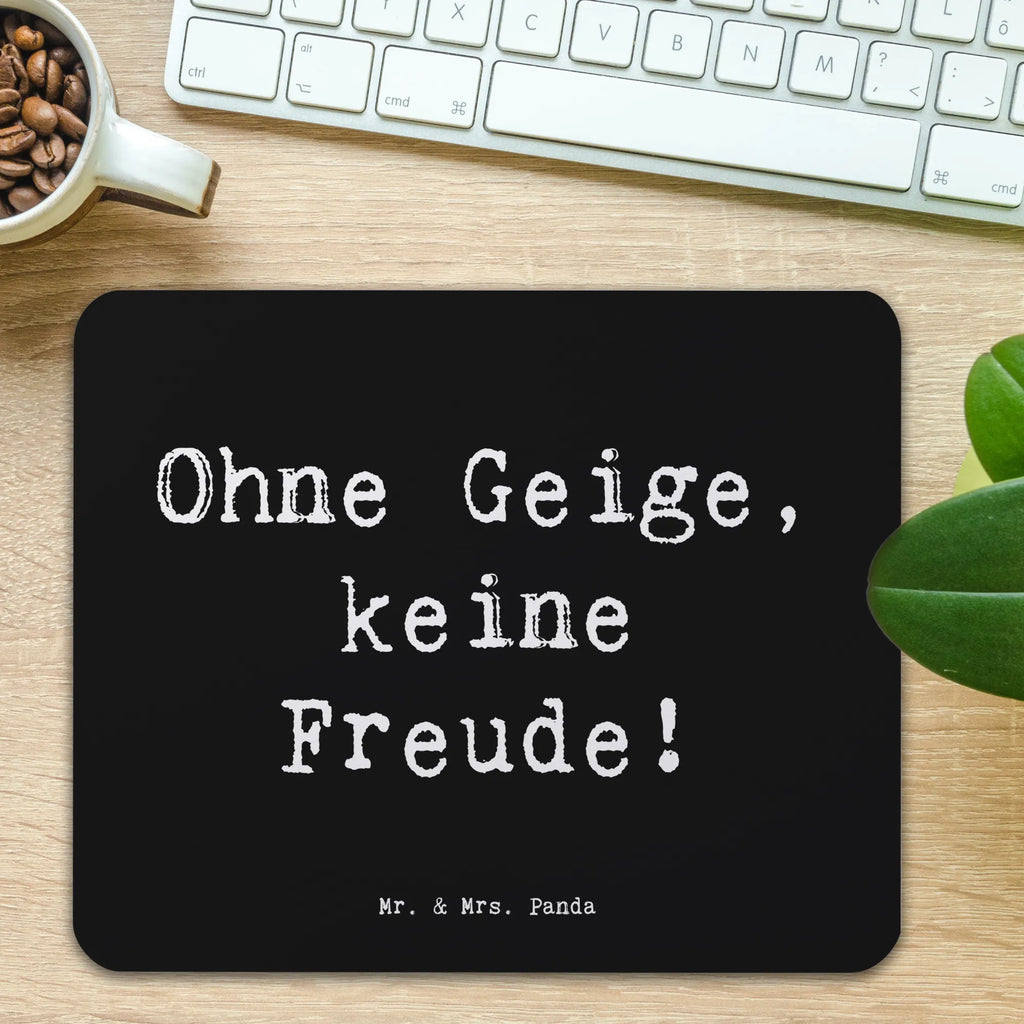 Mauspad Spruch Geige Freude Mousepad, Computer zubehör, Büroausstattung, PC Zubehör, Arbeitszimmer, Mauspad, Einzigartiges Mauspad, Designer Mauspad, Mausunterlage, Mauspad Büro, Instrumente, Geschenke Musiker, Musikliebhaber