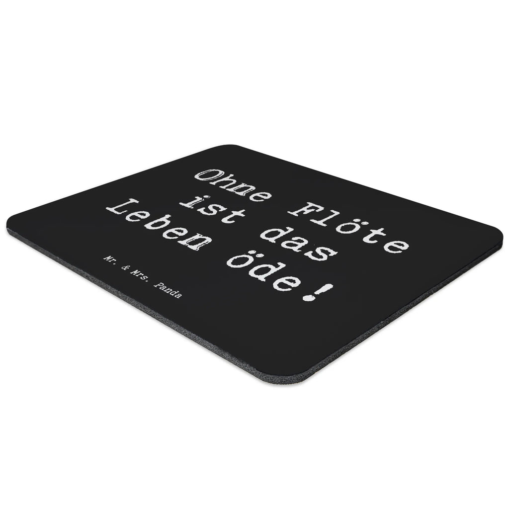 Mouse mat Saying Ohne Flöte ist das Leben öde! Mousepad, Computer zubehör, Büroausstattung, PC Zubehör, Arbeitszimmer, Mauspad, Einzigartiges Mauspad, Designer Mauspad, Mausunterlage, Mauspad Büro, Instrumente, Geschenke Musiker, Musikliebhaber
