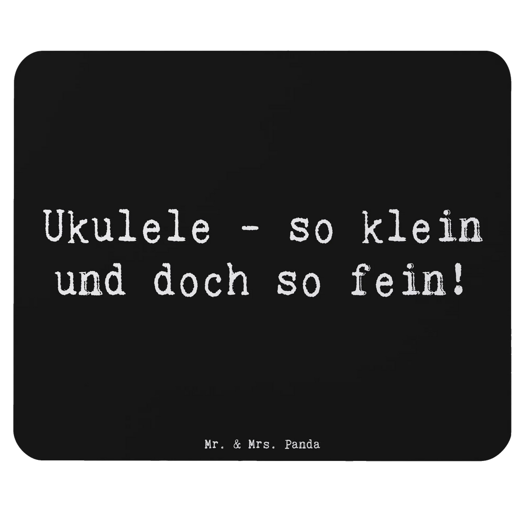 Mauspad Spruch Zauberhafte Ukulele