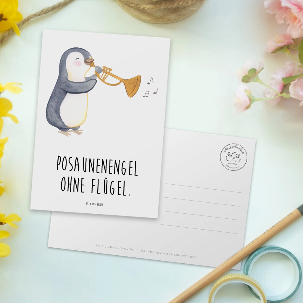 Postkarte Engel Posaune Postkarte, Karte, Geschenkkarte, Grußkarte, Einladung, Ansichtskarte, Geburtstagskarte, Einladungskarte, Dankeskarte, Ansichtskarten, Einladung Geburtstag, Einladungskarten Geburtstag, Instrumente, Geschenke Musiker, Musikliebhaber