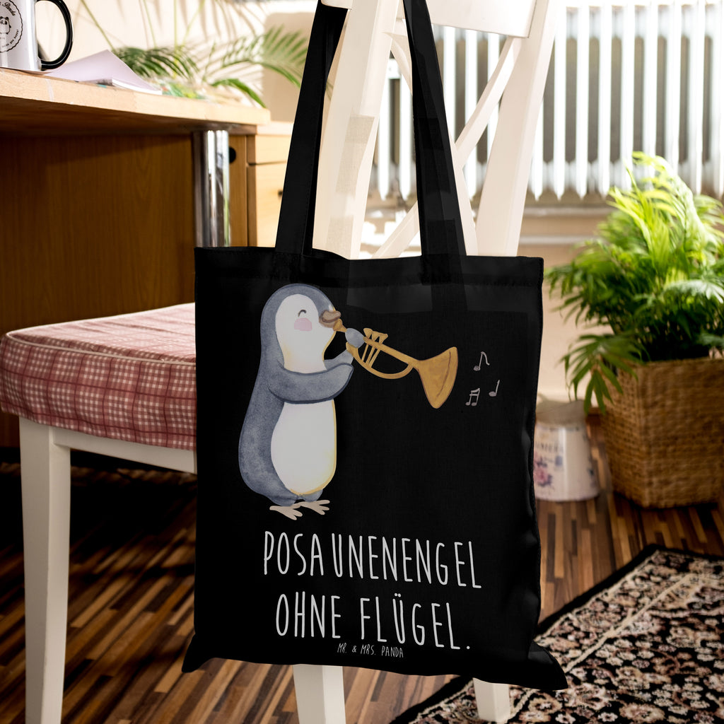 Tragetasche Engel Posaune Beuteltasche, Beutel, Einkaufstasche, Jutebeutel, Stoffbeutel, Tasche, Shopper, Umhängetasche, Strandtasche, Schultertasche, Stofftasche, Tragetasche, Badetasche, Jutetasche, Einkaufstüte, Laptoptasche, Instrumente, Geschenke Musiker, Musikliebhaber