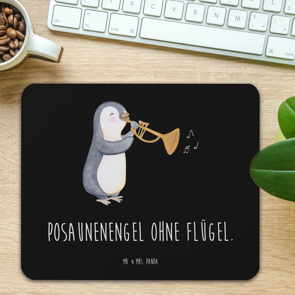 Mauspad Engel Posaune Mousepad, Computer zubehör, Büroausstattung, PC Zubehör, Arbeitszimmer, Mauspad, Einzigartiges Mauspad, Designer Mauspad, Mausunterlage, Mauspad Büro, Instrumente, Geschenke Musiker, Musikliebhaber