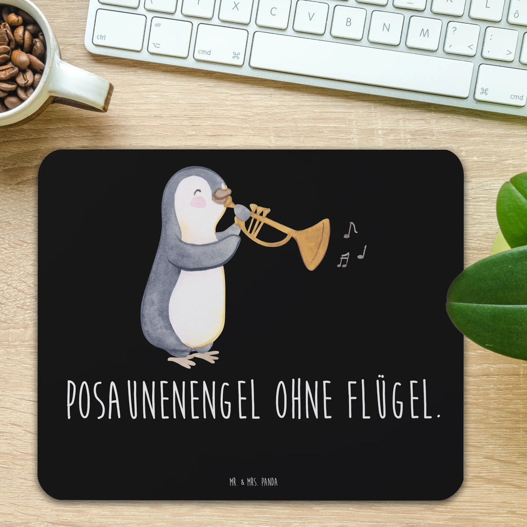 Mauspad Engel Posaune Mousepad, Computer zubehör, Büroausstattung, PC Zubehör, Arbeitszimmer, Mauspad, Einzigartiges Mauspad, Designer Mauspad, Mausunterlage, Mauspad Büro, Instrumente, Geschenke Musiker, Musikliebhaber