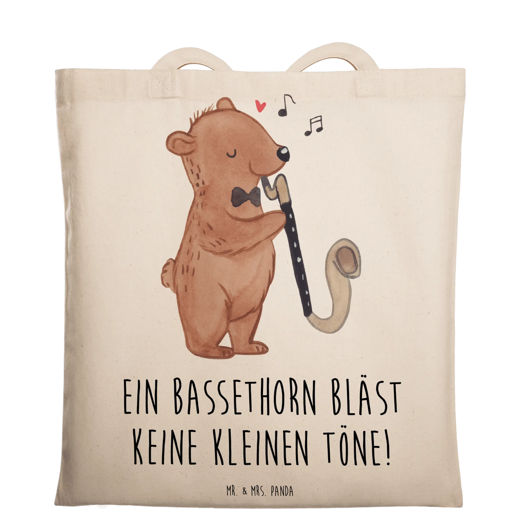 Tragetasche Ein Bassethorn bläst keine kleinen Töne! Beuteltasche, Beutel, Einkaufstasche, Jutebeutel, Stoffbeutel, Tasche, Shopper, Umhängetasche, Strandtasche, Schultertasche, Stofftasche, Tragetasche, Badetasche, Jutetasche, Einkaufstüte, Laptoptasche, Instrumente, Geschenke Musiker, Musikliebhaber