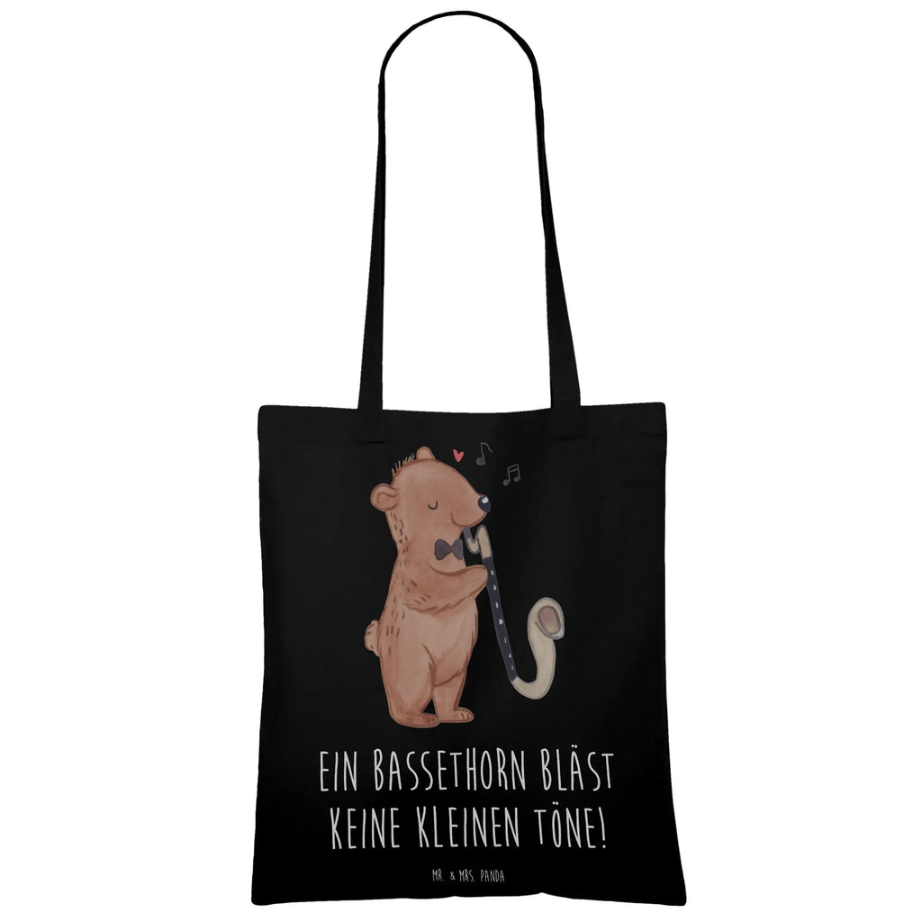 Tragetasche Ein Bassethorn bläst keine kleinen Töne! Beuteltasche, Beutel, Einkaufstasche, Jutebeutel, Stoffbeutel, Tasche, Shopper, Umhängetasche, Strandtasche, Schultertasche, Stofftasche, Tragetasche, Badetasche, Jutetasche, Einkaufstüte, Laptoptasche, Instrumente, Geschenke Musiker, Musikliebhaber