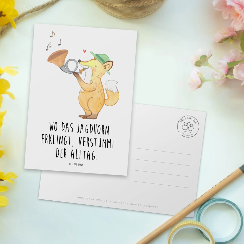 Postkarte Jagdhorn Melodie Postkarte, Karte, Geschenkkarte, Grußkarte, Einladung, Ansichtskarte, Geburtstagskarte, Einladungskarte, Dankeskarte, Ansichtskarten, Einladung Geburtstag, Einladungskarten Geburtstag, Instrumente, Geschenke Musiker, Musikliebhaber