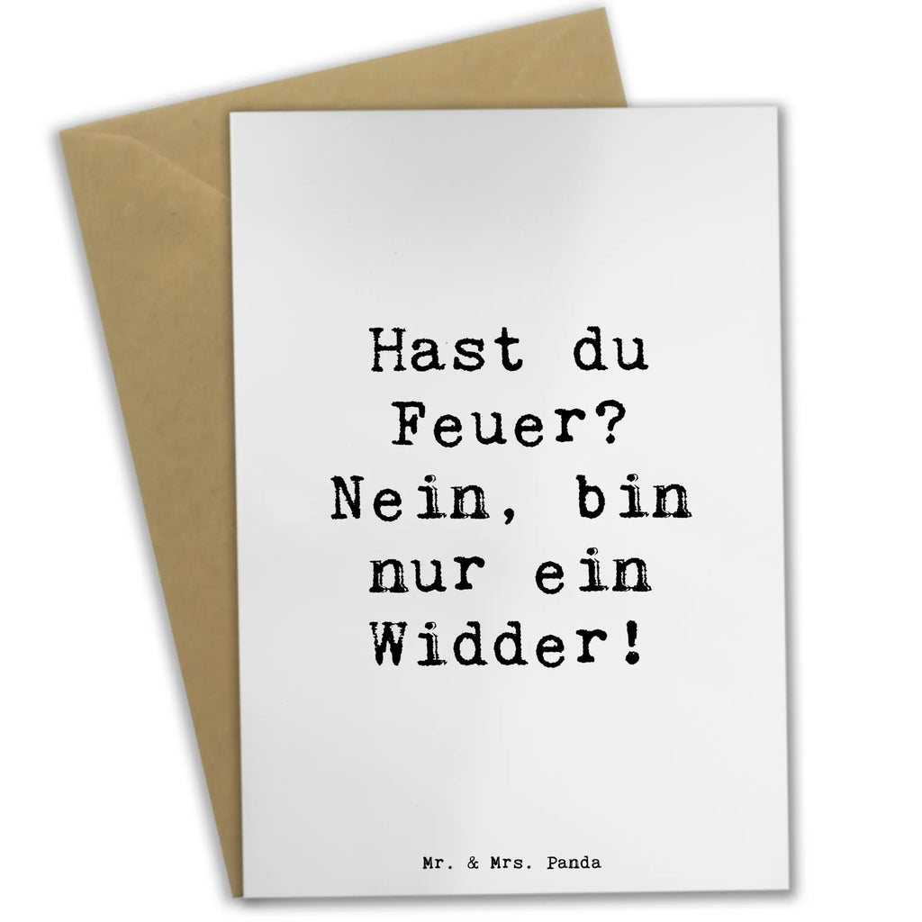 Grußkarte Spruch Widder Feuer Grußkarte, Klappkarte, Einladungskarte, Glückwunschkarte, Hochzeitskarte, Geburtstagskarte, Karte, Ansichtskarten, Tierkreiszeichen, Sternzeichen, Horoskop, Astrologie, Aszendent