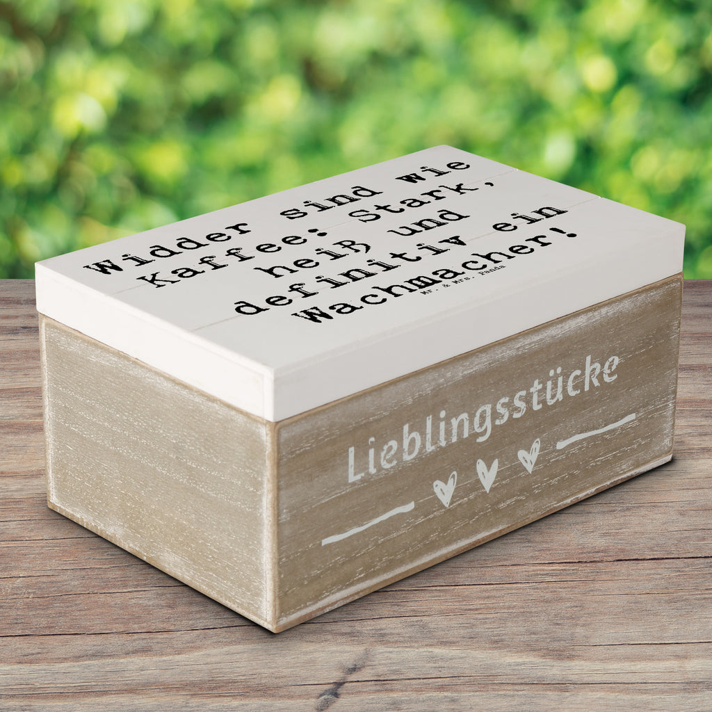 Holzkiste Spruch Widder Power Holzkiste, Kiste, Schatzkiste, Truhe, Schatulle, XXL, Erinnerungsbox, Erinnerungskiste, Dekokiste, Aufbewahrungsbox, Geschenkbox, Geschenkdose, Tierkreiszeichen, Sternzeichen, Horoskop, Astrologie, Aszendent