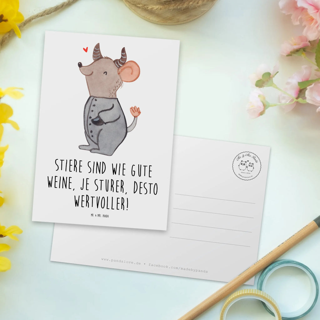 Postkarte Sturer Stier Postkarte, Karte, Geschenkkarte, Grußkarte, Einladung, Ansichtskarte, Geburtstagskarte, Einladungskarte, Dankeskarte, Ansichtskarten, Einladung Geburtstag, Einladungskarten Geburtstag, Tierkreiszeichen, Sternzeichen, Horoskop, Astrologie, Aszendent