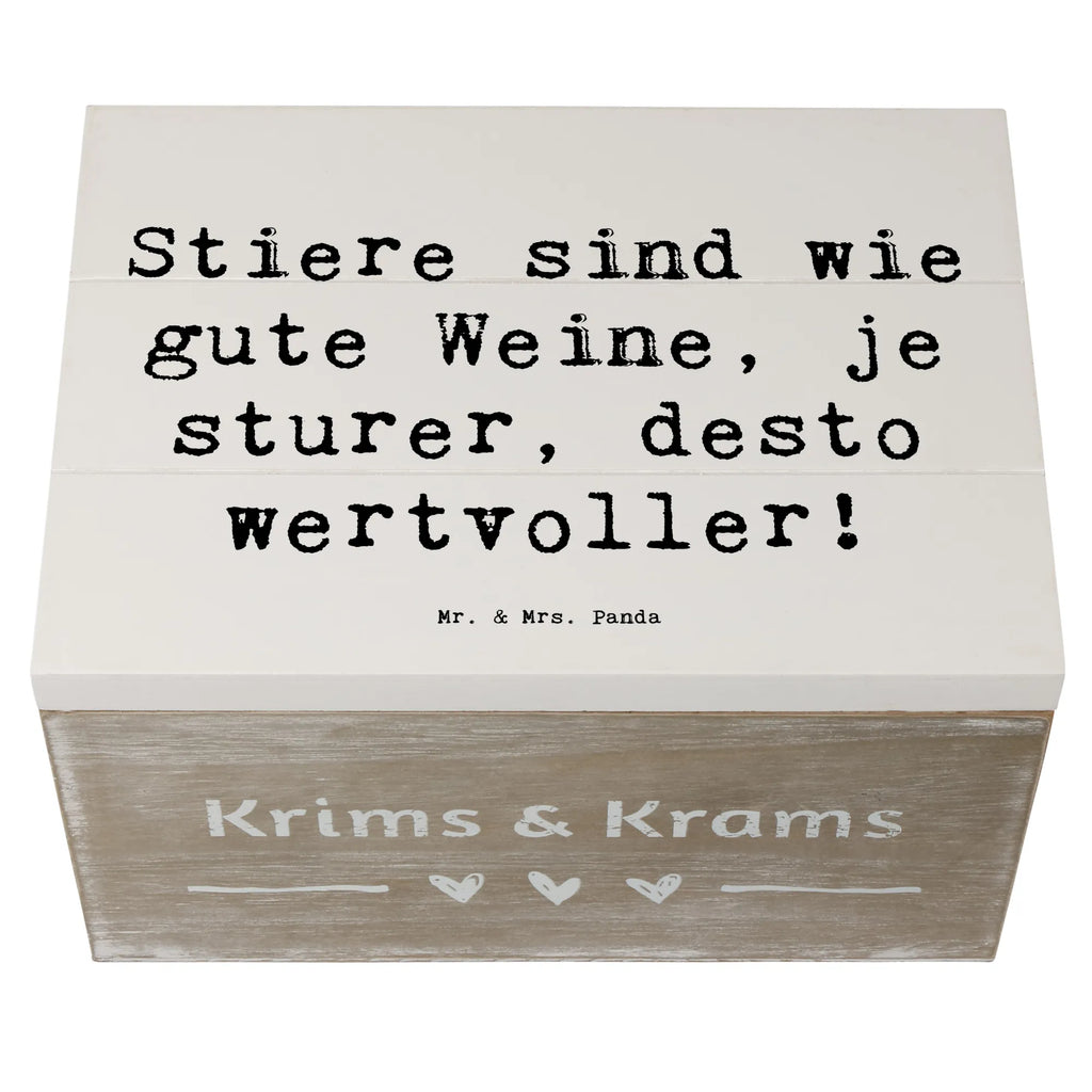 Holzkiste Spruch Sturer Stier Holzkiste, Kiste, Schatzkiste, Truhe, Schatulle, XXL, Erinnerungsbox, Erinnerungskiste, Dekokiste, Aufbewahrungsbox, Geschenkbox, Geschenkdose, Tierkreiszeichen, Sternzeichen, Horoskop, Astrologie, Aszendent