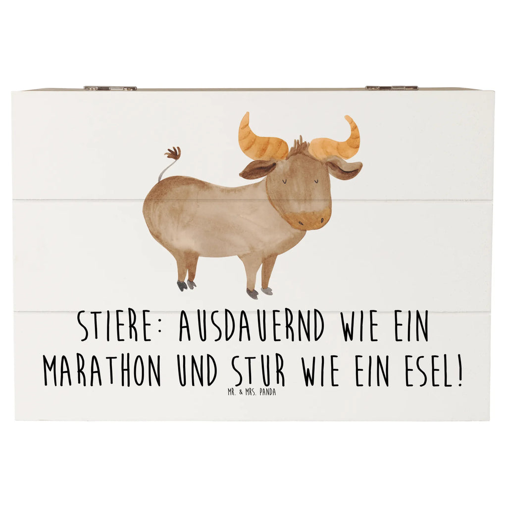 Holzkiste Starker Stier Holzkiste, Kiste, Schatzkiste, Truhe, Schatulle, XXL, Erinnerungsbox, Erinnerungskiste, Dekokiste, Aufbewahrungsbox, Geschenkbox, Geschenkdose, Tierkreiszeichen, Sternzeichen, Horoskop, Astrologie, Aszendent