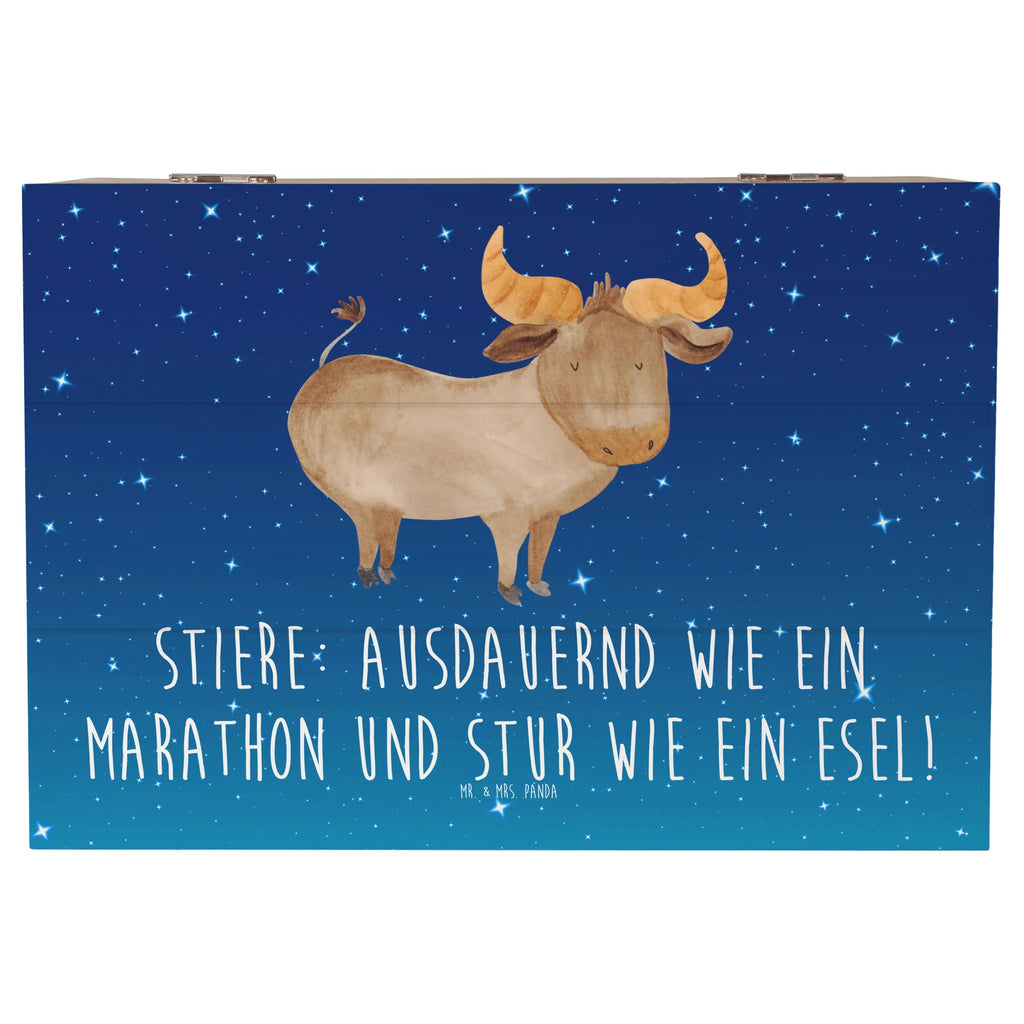 Holzkiste Starker Stier Holzkiste, Kiste, Schatzkiste, Truhe, Schatulle, XXL, Erinnerungsbox, Erinnerungskiste, Dekokiste, Aufbewahrungsbox, Geschenkbox, Geschenkdose, Tierkreiszeichen, Sternzeichen, Horoskop, Astrologie, Aszendent