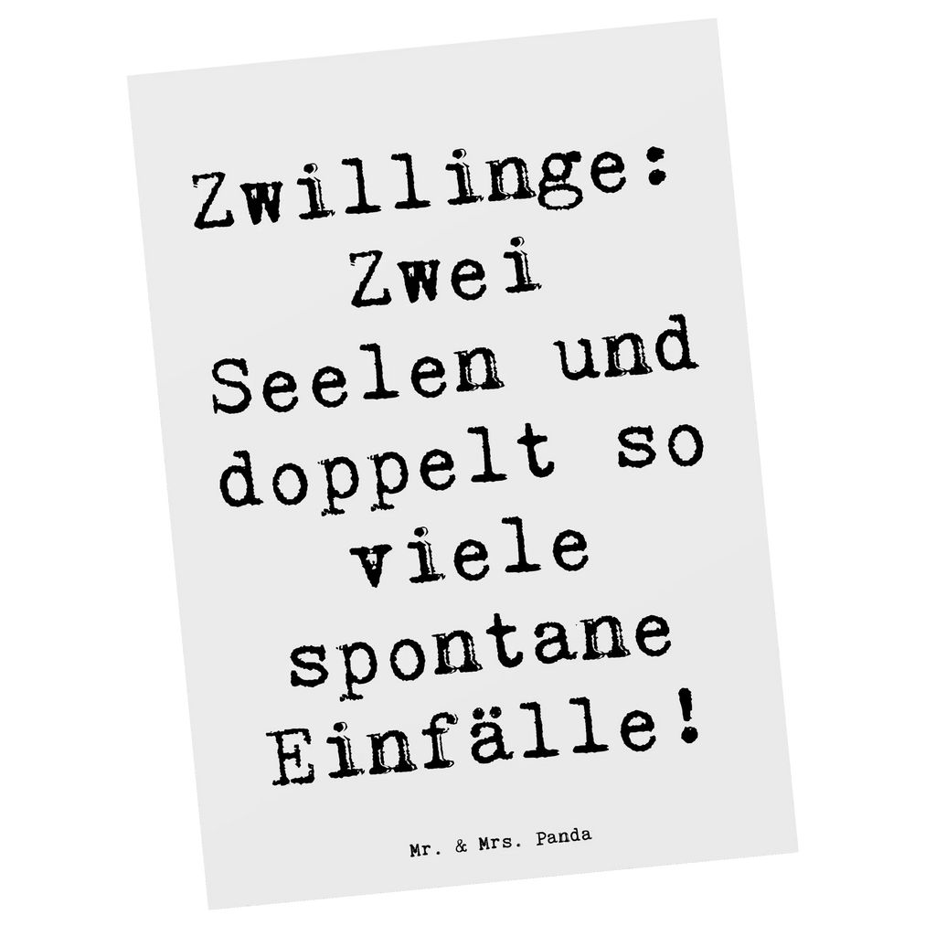 Postkarte Spruch Zwillinge Abenteuer Postkarte, Karte, Geschenkkarte, Grußkarte, Einladung, Ansichtskarte, Geburtstagskarte, Einladungskarte, Dankeskarte, Ansichtskarten, Einladung Geburtstag, Einladungskarten Geburtstag, Tierkreiszeichen, Sternzeichen, Horoskop, Astrologie, Aszendent