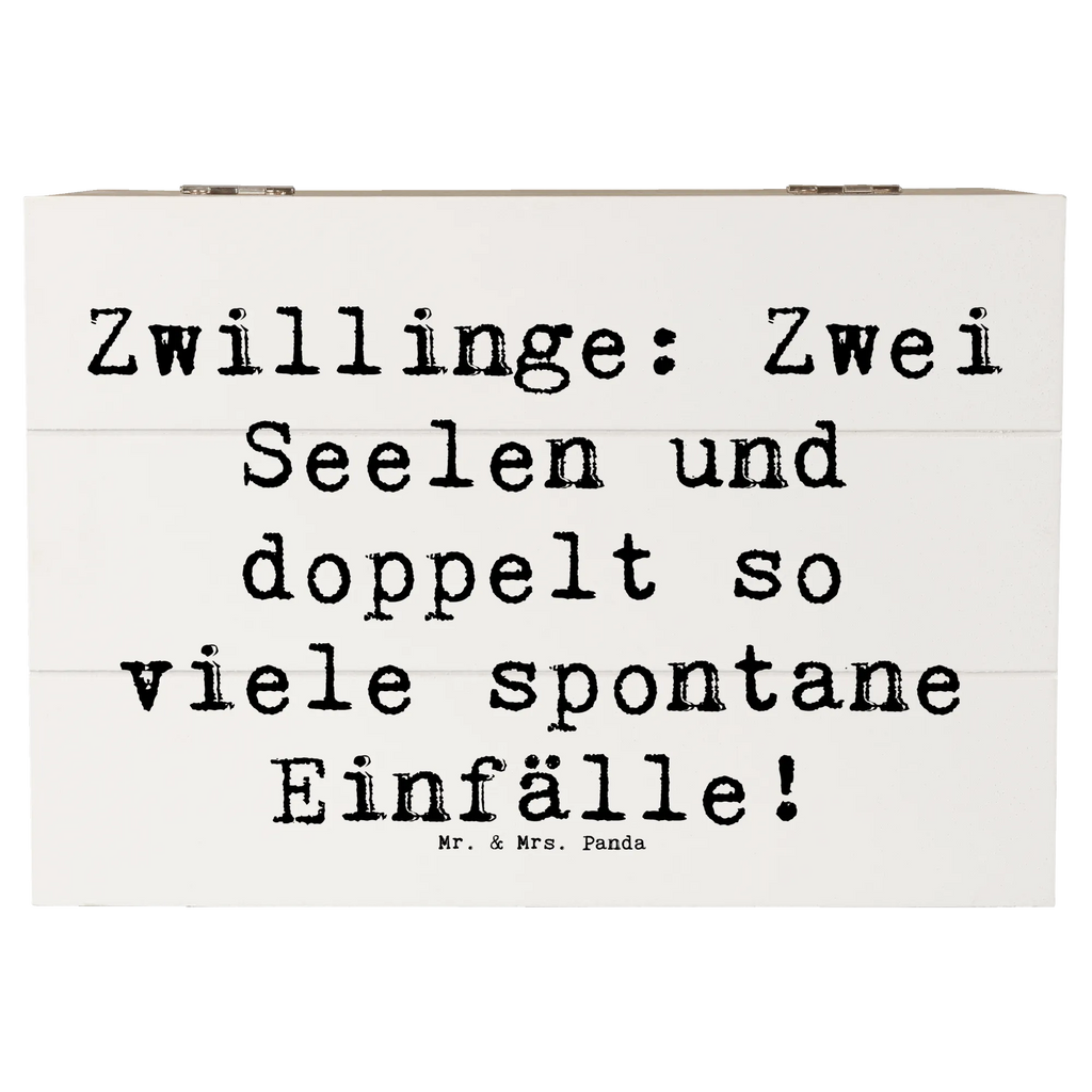 Holzkiste Spruch Zwillinge Abenteuer Holzkiste, Kiste, Schatzkiste, Truhe, Schatulle, XXL, Erinnerungsbox, Erinnerungskiste, Dekokiste, Aufbewahrungsbox, Geschenkbox, Geschenkdose, Tierkreiszeichen, Sternzeichen, Horoskop, Astrologie, Aszendent