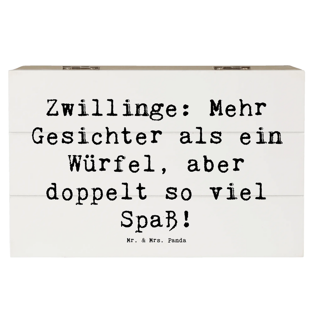 Holzkiste Spruch Zwillinge Spaß Holzkiste, Kiste, Schatzkiste, Truhe, Schatulle, XXL, Erinnerungsbox, Erinnerungskiste, Dekokiste, Aufbewahrungsbox, Geschenkbox, Geschenkdose, Tierkreiszeichen, Sternzeichen, Horoskop, Astrologie, Aszendent