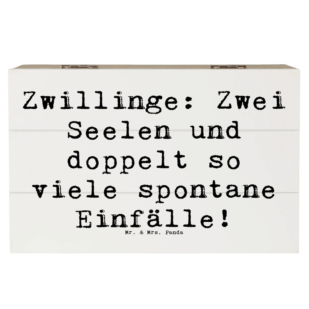 Holzkiste Spruch Zwillinge Abenteuer Holzkiste, Kiste, Schatzkiste, Truhe, Schatulle, XXL, Erinnerungsbox, Erinnerungskiste, Dekokiste, Aufbewahrungsbox, Geschenkbox, Geschenkdose, Tierkreiszeichen, Sternzeichen, Horoskop, Astrologie, Aszendent