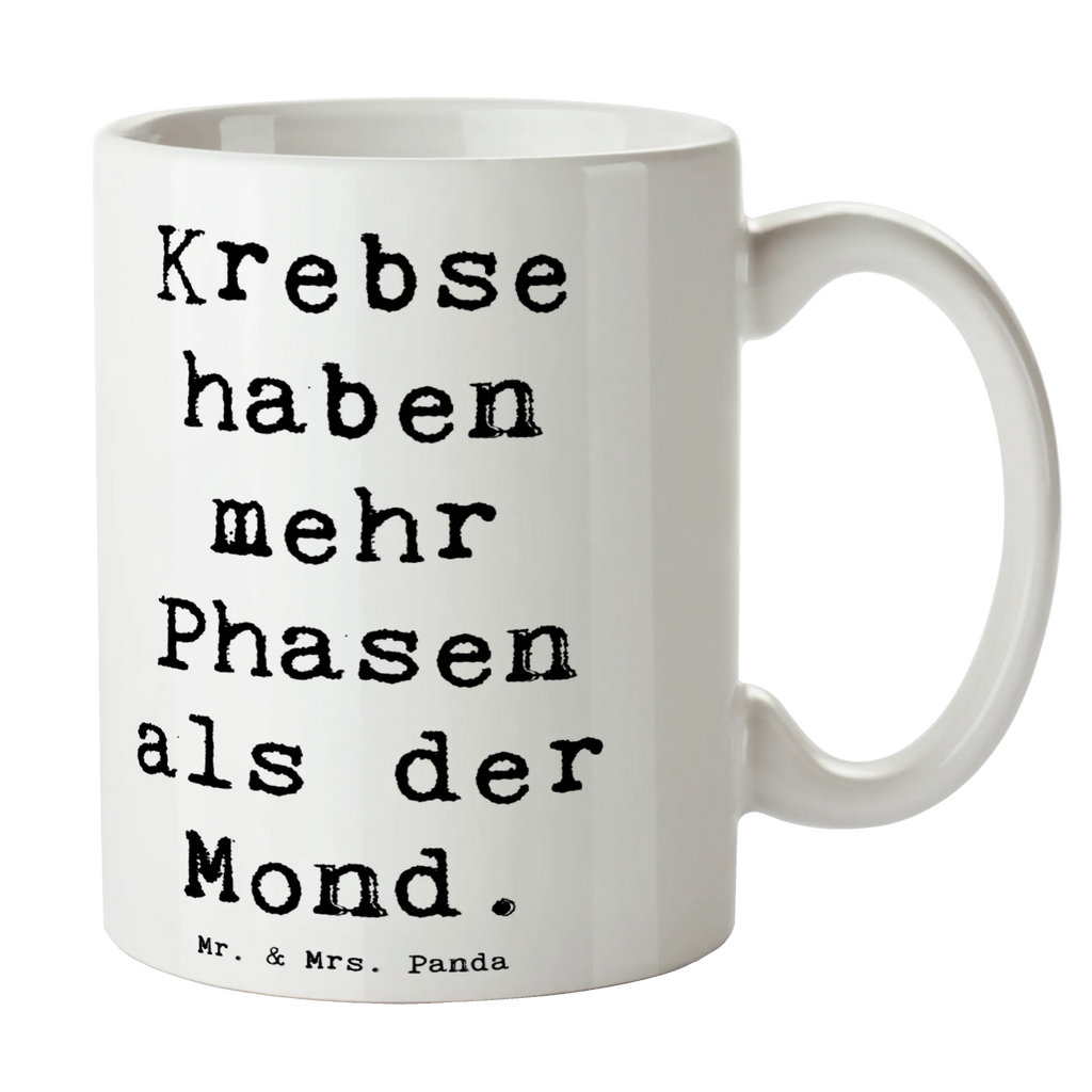 Tasse Spruch Krebs Phasen Tasse, Kaffeetasse, Teetasse, Becher, Kaffeebecher, Teebecher, Keramiktasse, Porzellantasse, Büro Tasse, Geschenk Tasse, Tasse Sprüche, Tasse Motive, Kaffeetassen, Tasse bedrucken, Designer Tasse, Cappuccino Tassen, Schöne Teetassen, Tierkreiszeichen, Sternzeichen, Horoskop, Astrologie, Aszendent