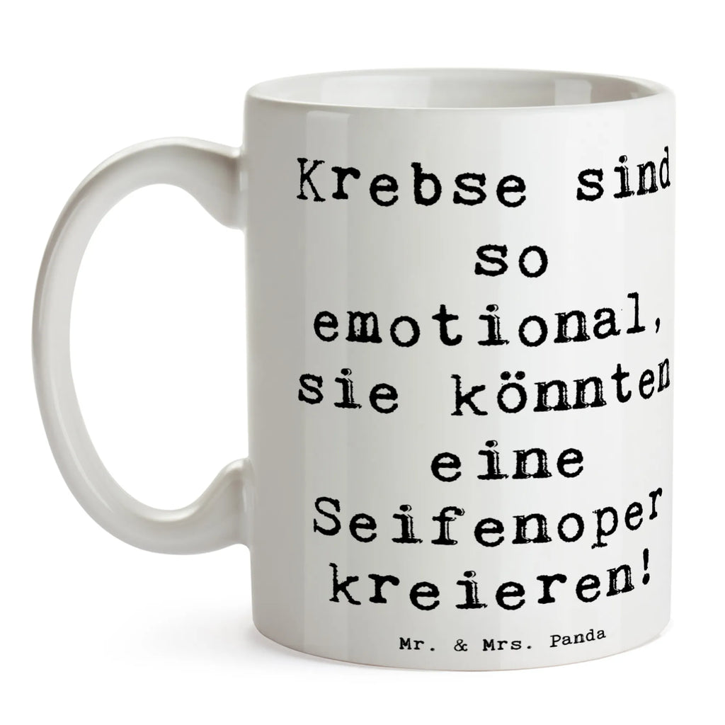 Tasse Spruch Emotionaler Krebs Tasse, Kaffeetasse, Teetasse, Becher, Kaffeebecher, Teebecher, Keramiktasse, Porzellantasse, Büro Tasse, Geschenk Tasse, Tasse Sprüche, Tasse Motive, Kaffeetassen, Tasse bedrucken, Designer Tasse, Cappuccino Tassen, Schöne Teetassen, Tierkreiszeichen, Sternzeichen, Horoskop, Astrologie, Aszendent