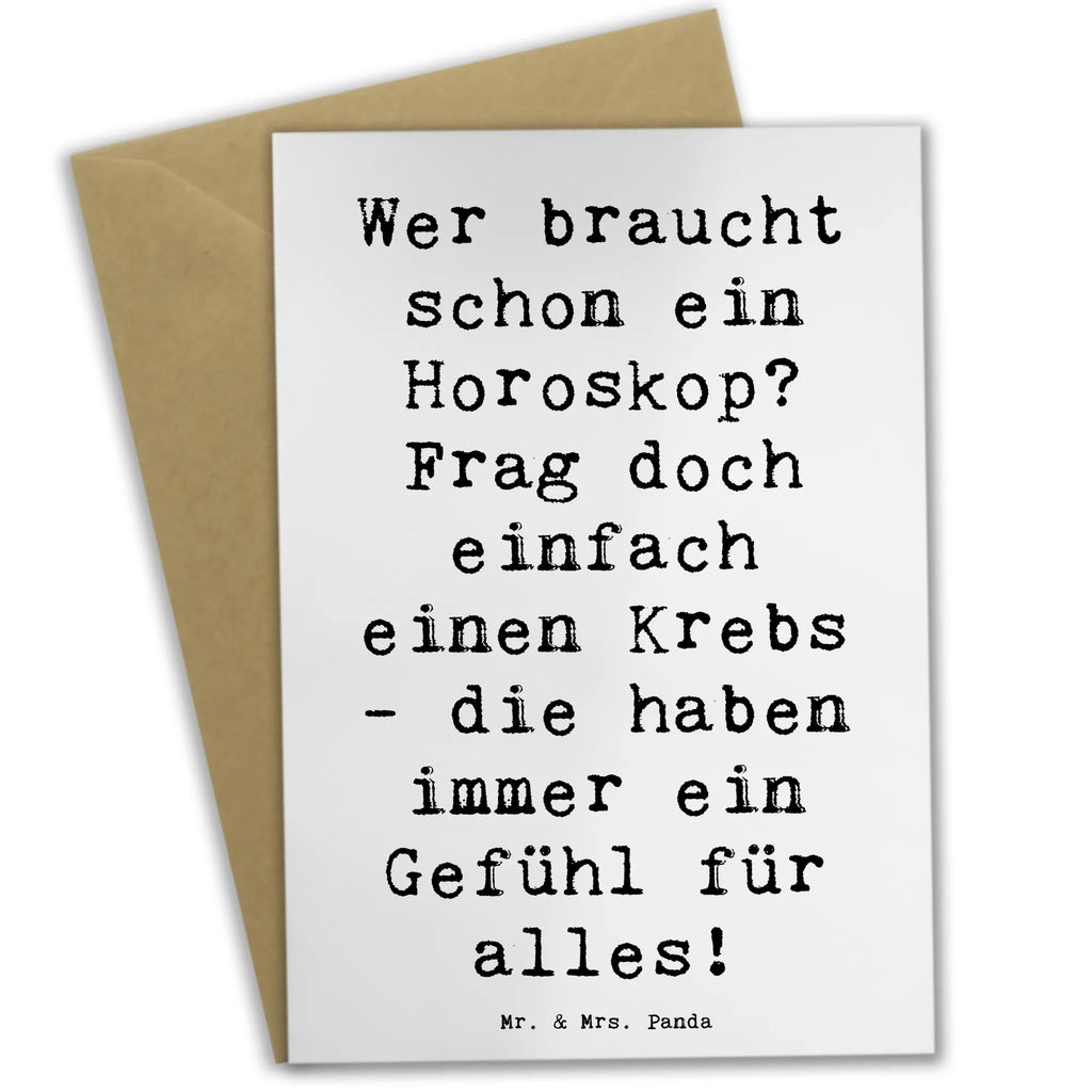 Grußkarte Spruch Krebs Gefühl Grußkarte, Klappkarte, Einladungskarte, Glückwunschkarte, Hochzeitskarte, Geburtstagskarte, Karte, Ansichtskarten, Tierkreiszeichen, Sternzeichen, Horoskop, Astrologie, Aszendent