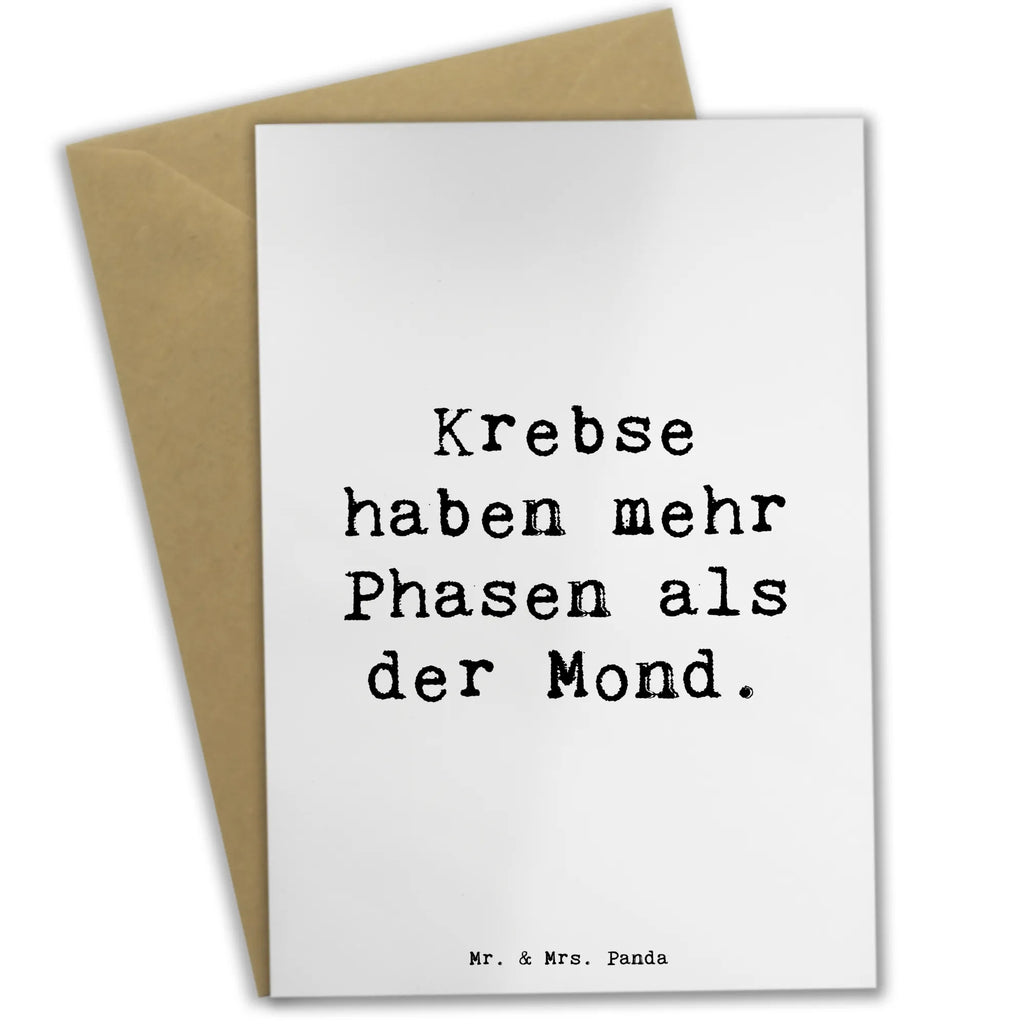 Grußkarte Spruch Krebs Phasen Grußkarte, Klappkarte, Einladungskarte, Glückwunschkarte, Hochzeitskarte, Geburtstagskarte, Karte, Ansichtskarten, Tierkreiszeichen, Sternzeichen, Horoskop, Astrologie, Aszendent