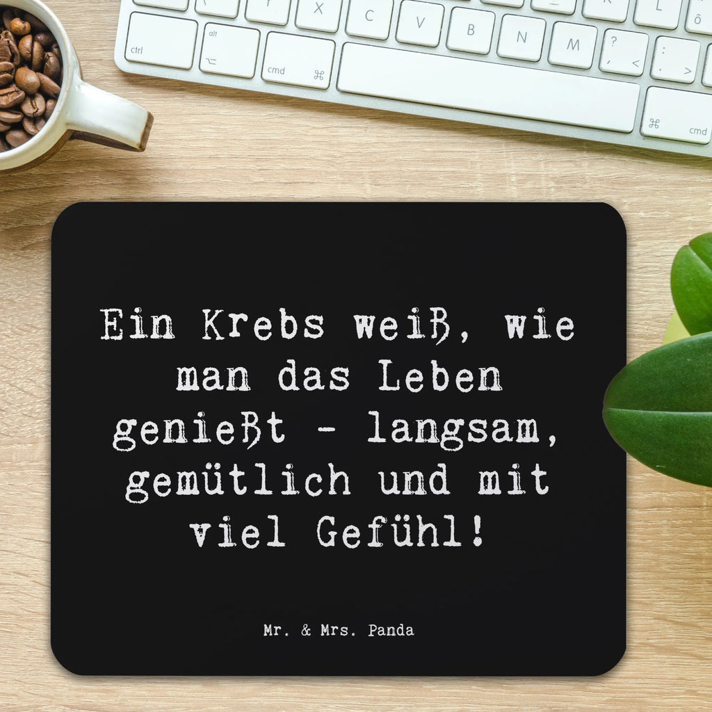 Mauspad Spruch Krebs Genießer Mousepad, Computer zubehör, Büroausstattung, PC Zubehör, Arbeitszimmer, Mauspad, Einzigartiges Mauspad, Designer Mauspad, Mausunterlage, Mauspad Büro, Tierkreiszeichen, Sternzeichen, Horoskop, Astrologie, Aszendent