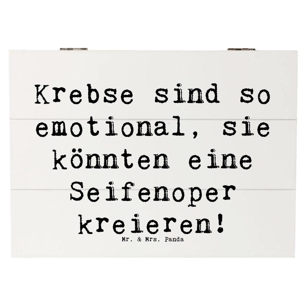 Holzkiste Spruch Emotionaler Krebs Holzkiste, Kiste, Schatzkiste, Truhe, Schatulle, XXL, Erinnerungsbox, Erinnerungskiste, Dekokiste, Aufbewahrungsbox, Geschenkbox, Geschenkdose, Tierkreiszeichen, Sternzeichen, Horoskop, Astrologie, Aszendent