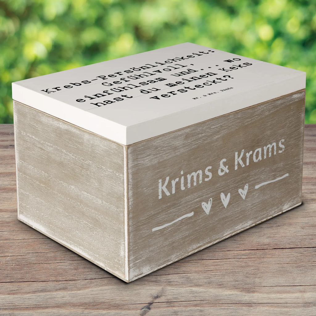 Holzkiste Spruch Krebs Gefühlswelt Holzkiste, Kiste, Schatzkiste, Truhe, Schatulle, XXL, Erinnerungsbox, Erinnerungskiste, Dekokiste, Aufbewahrungsbox, Geschenkbox, Geschenkdose, Tierkreiszeichen, Sternzeichen, Horoskop, Astrologie, Aszendent