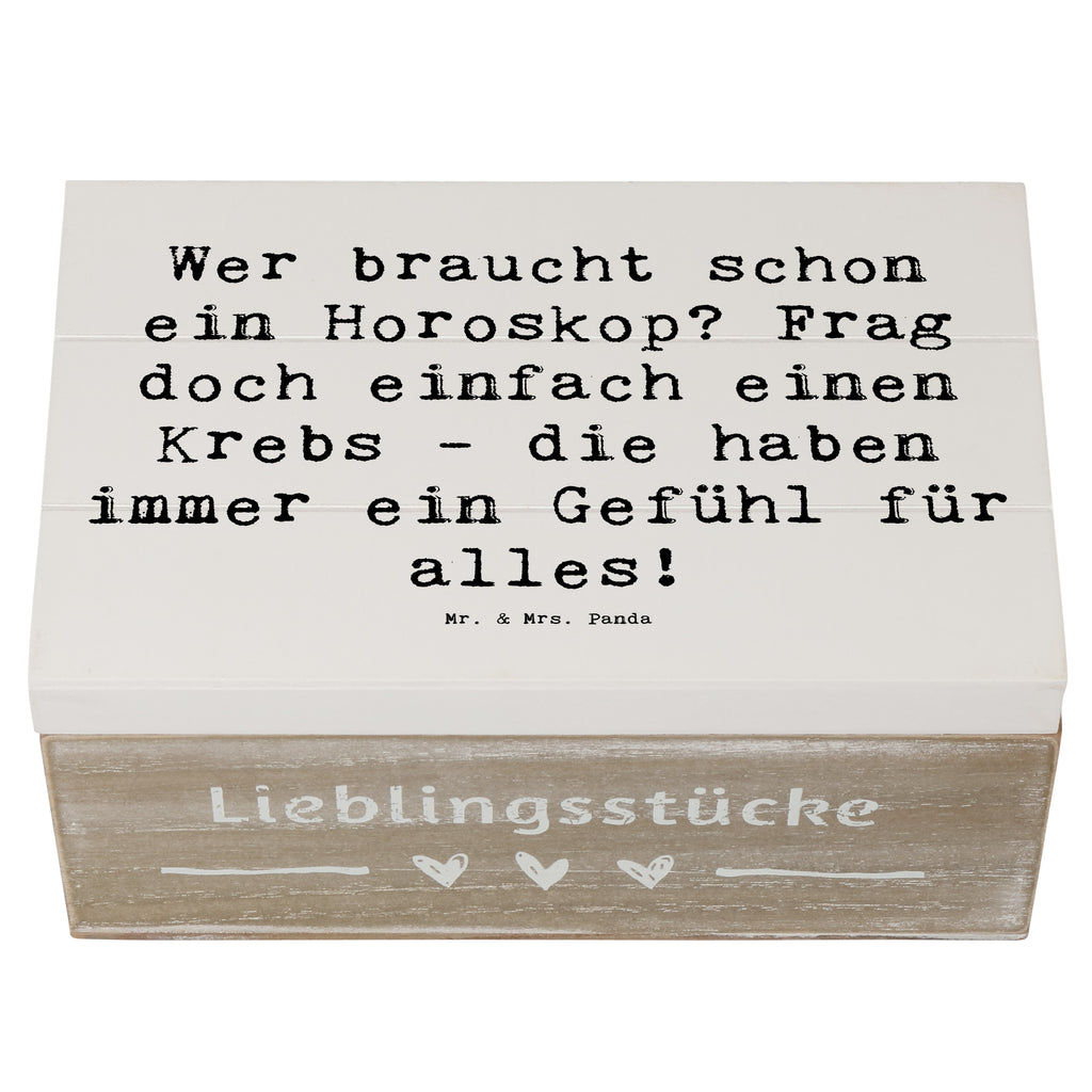 Holzkiste Spruch Krebs Gefühl Holzkiste, Kiste, Schatzkiste, Truhe, Schatulle, XXL, Erinnerungsbox, Erinnerungskiste, Dekokiste, Aufbewahrungsbox, Geschenkbox, Geschenkdose, Tierkreiszeichen, Sternzeichen, Horoskop, Astrologie, Aszendent