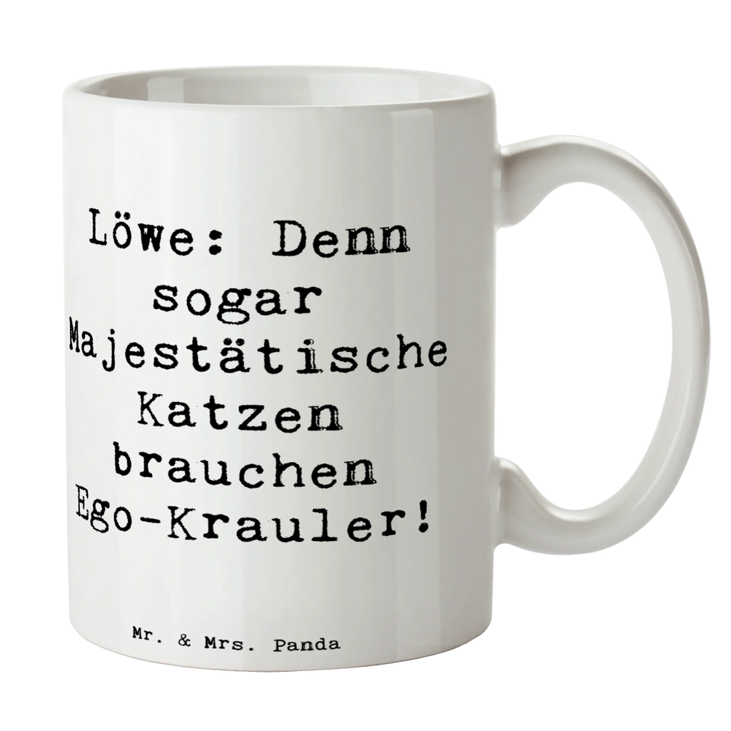 Tasse Spruch Majestätischer Löwe Tasse, Kaffeetasse, Teetasse, Becher, Kaffeebecher, Teebecher, Keramiktasse, Porzellantasse, Büro Tasse, Geschenk Tasse, Tasse Sprüche, Tasse Motive, Kaffeetassen, Tasse bedrucken, Designer Tasse, Cappuccino Tassen, Schöne Teetassen, Tierkreiszeichen, Sternzeichen, Horoskop, Astrologie, Aszendent