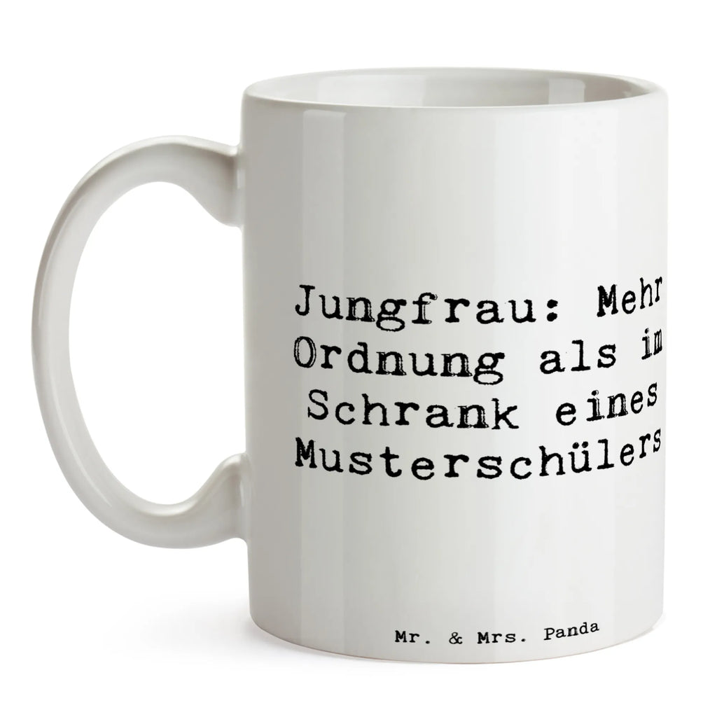 Tasse Spruch Jungfrau Ordnung Tasse, Kaffeetasse, Teetasse, Becher, Kaffeebecher, Teebecher, Keramiktasse, Porzellantasse, Büro Tasse, Geschenk Tasse, Tasse Sprüche, Tasse Motive, Kaffeetassen, Tasse bedrucken, Designer Tasse, Cappuccino Tassen, Schöne Teetassen, Tierkreiszeichen, Sternzeichen, Horoskop, Astrologie, Aszendent