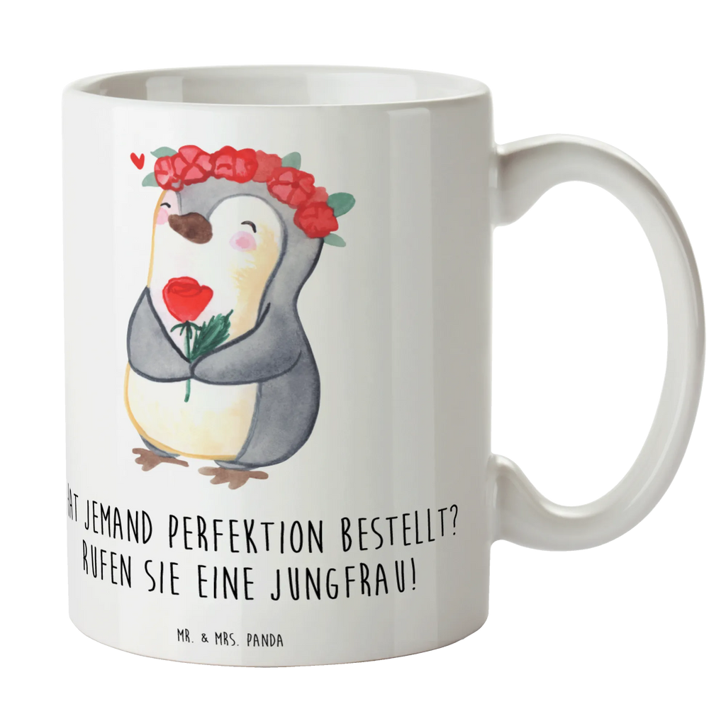 Tasse Jungfrau Perfektion Tasse, Kaffeetasse, Teetasse, Becher, Kaffeebecher, Teebecher, Keramiktasse, Porzellantasse, Büro Tasse, Geschenk Tasse, Tasse Sprüche, Tasse Motive, Kaffeetassen, Tasse bedrucken, Designer Tasse, Cappuccino Tassen, Schöne Teetassen, Tierkreiszeichen, Sternzeichen, Horoskop, Astrologie, Aszendent