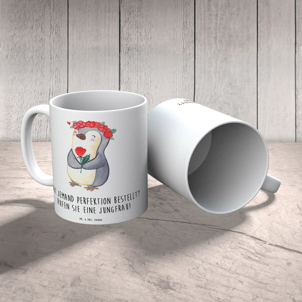 Tasse Jungfrau Perfektion Tasse, Kaffeetasse, Teetasse, Becher, Kaffeebecher, Teebecher, Keramiktasse, Porzellantasse, Büro Tasse, Geschenk Tasse, Tasse Sprüche, Tasse Motive, Kaffeetassen, Tasse bedrucken, Designer Tasse, Cappuccino Tassen, Schöne Teetassen, Tierkreiszeichen, Sternzeichen, Horoskop, Astrologie, Aszendent